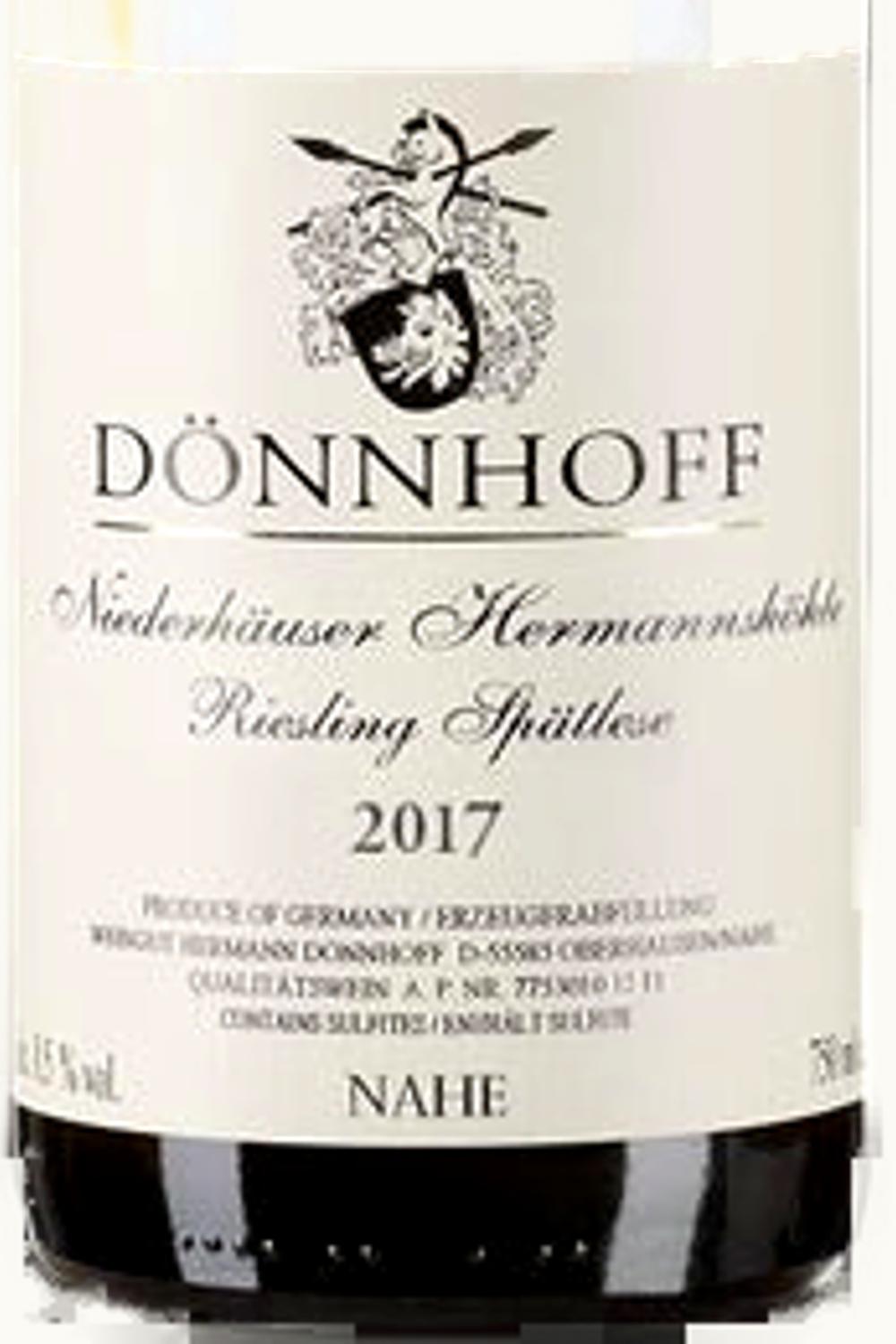 Dönnhoff Dönnhoff Hermannshöhle Riesling Spätlese, 2020