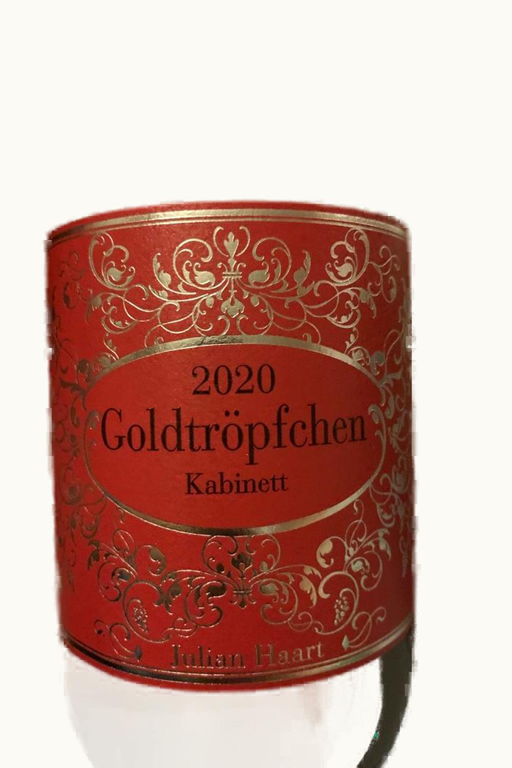 Julien Haart Julien Haart Goldtröpfchen Riesling Kabinett, 2020
