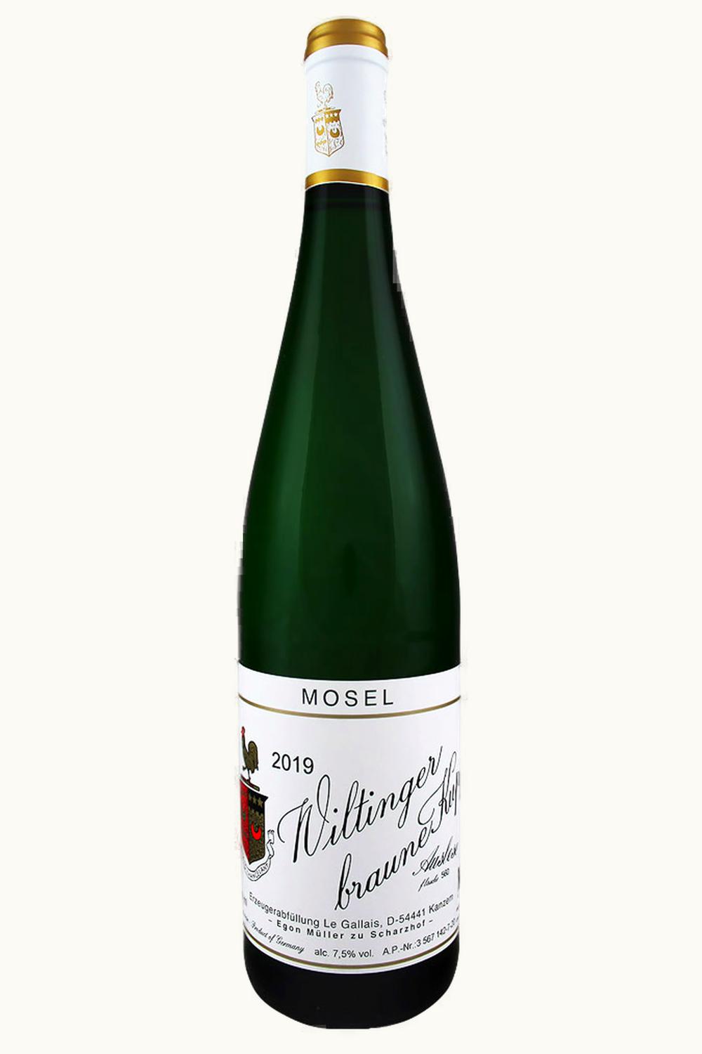 Egon Müller Egon Müller Le Gallais Braun Kupp Riesling Auslese, 2019