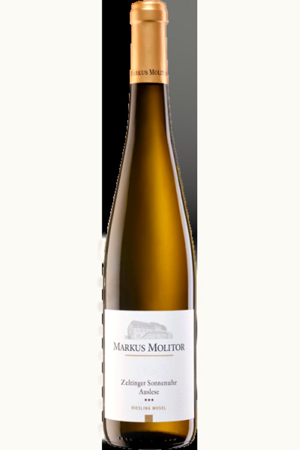 Markus Molitor Markus Molitor Zeltinger Sonnenuhr Three Star Riesling Auslese, 2018