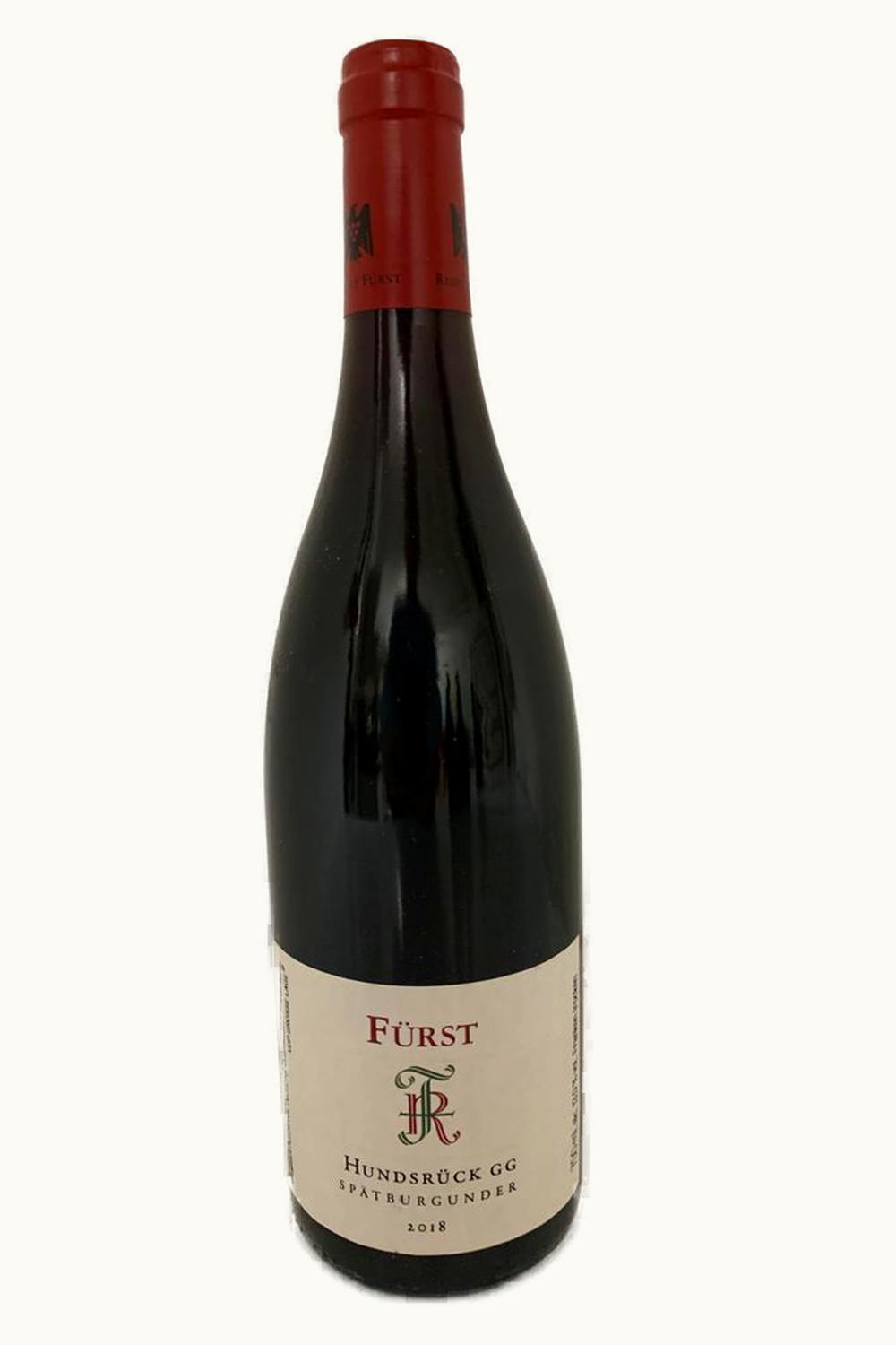 Rudolf Fürst Rudolf Fürst Hundsrück Spätburgunder Grosses Gewächs, 2018