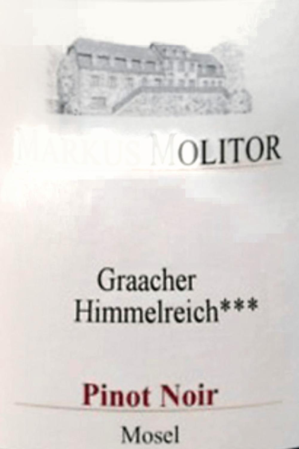 Markus Molitor Markus Molitor Himmelreich Spätburgunder, 2018