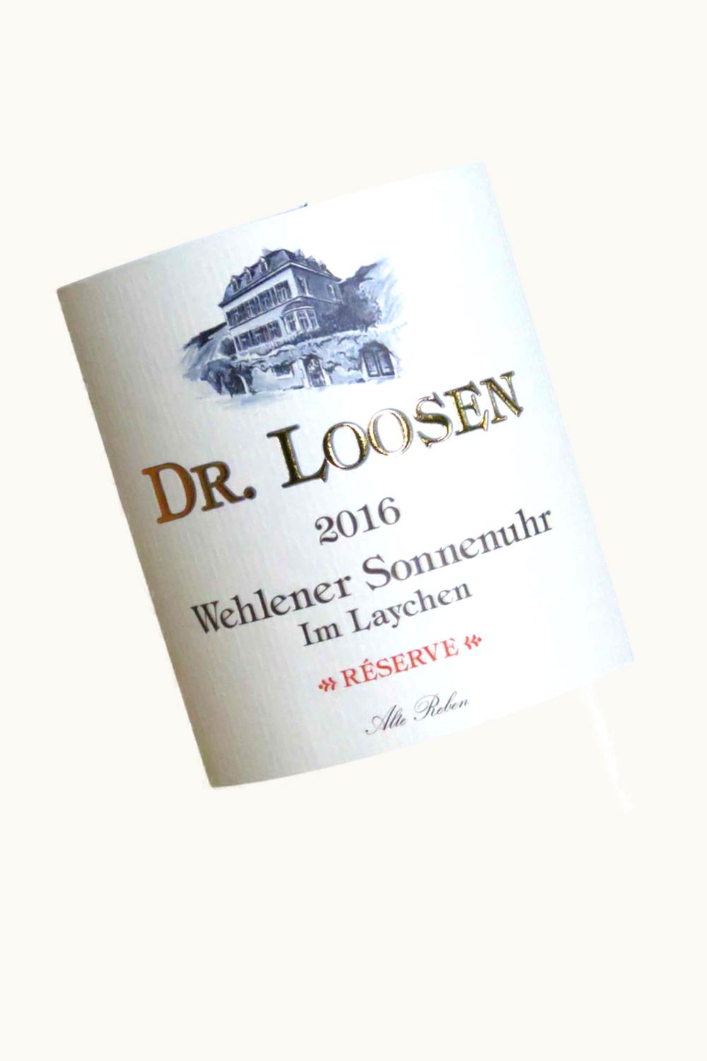 Dr. Loosen Dr. Loosen Sonnenuhr Alte Reben Riesling Großes Gewächs RSRV Wehlen Mosel, 2016