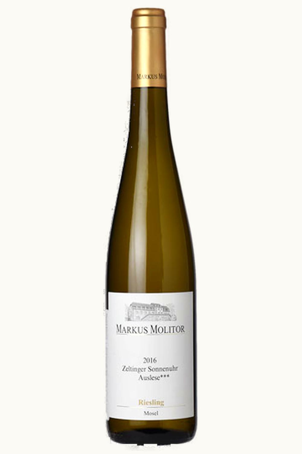 Markus Molitor Markus Molitor Zeltinger Sonnenuhr Riesling Auslese Rachtig Mosel, 2016