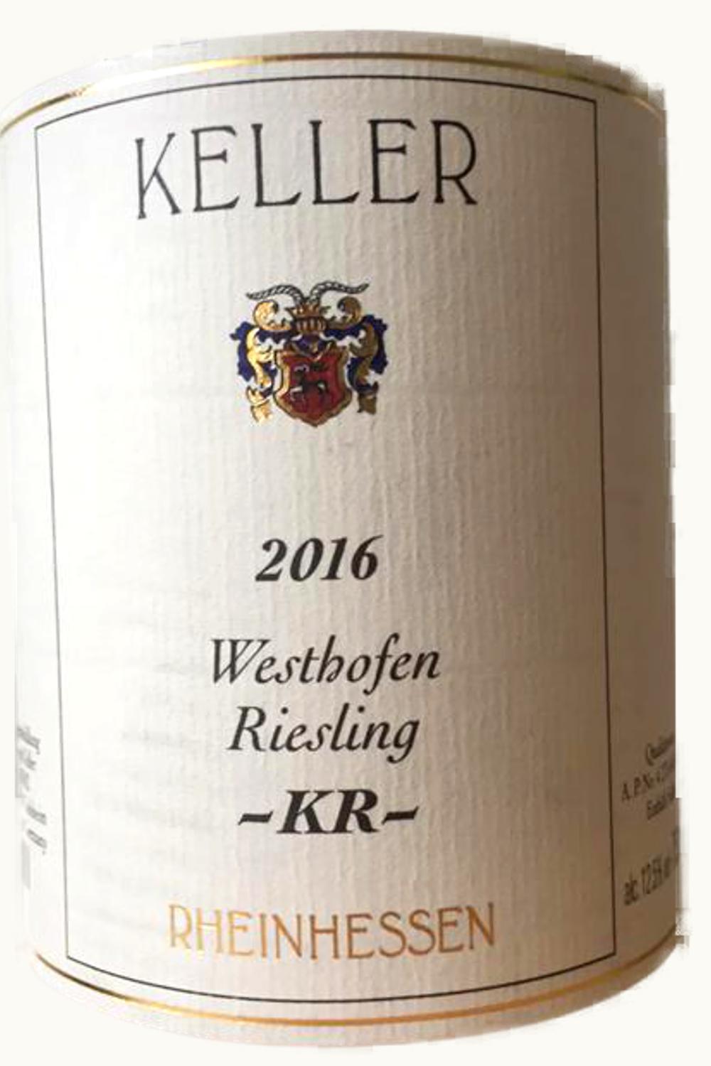 Keller Keller RR Riesling Westhof Rheinhessen, 2016