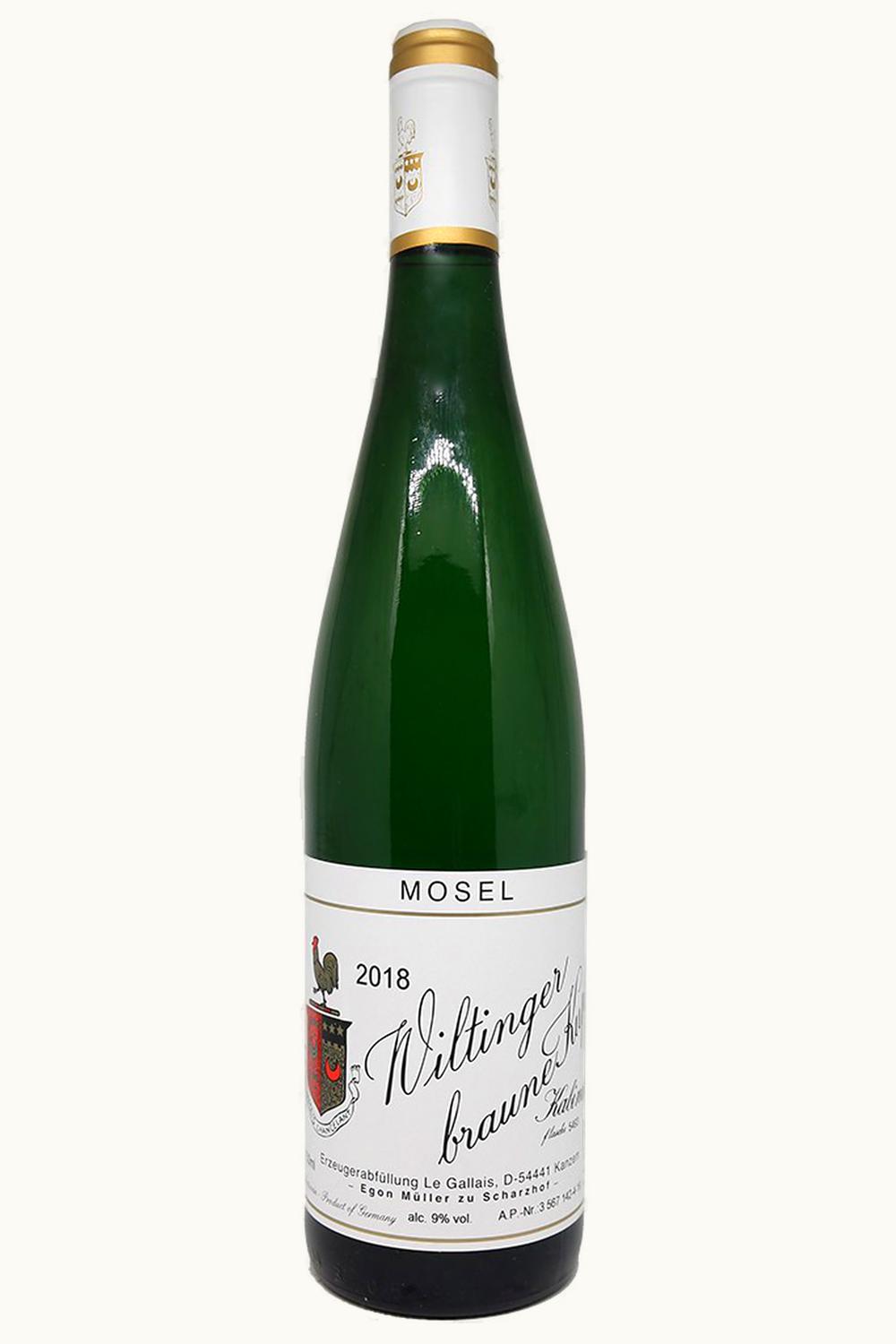 Egon Müller Egon Müller Le Gallais Braun Kupp Riesling Kabinett Wiltingen Saar Mosel, 2016