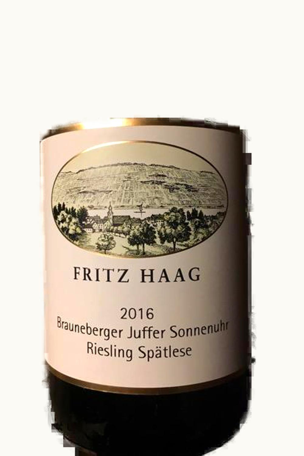 Fritz Haag Fritz Haag Juffer-Sonnenuhr Riesling Spätlese Brauneberger Mosel, 2016