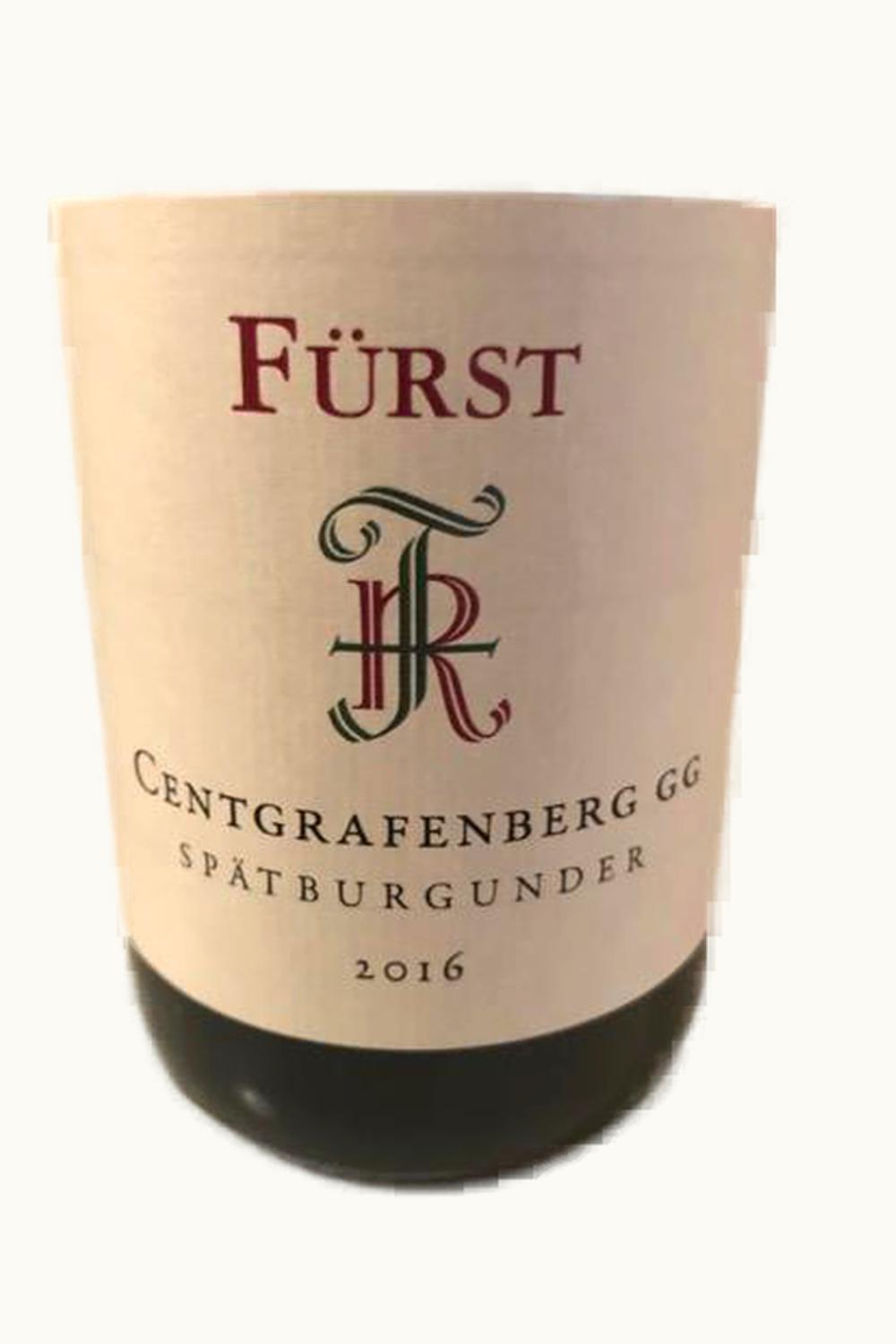 Rudolf Fürst Rudolf Fürst R. Schlossberg Spätburgunder Großes Gewächs Franken, 2016