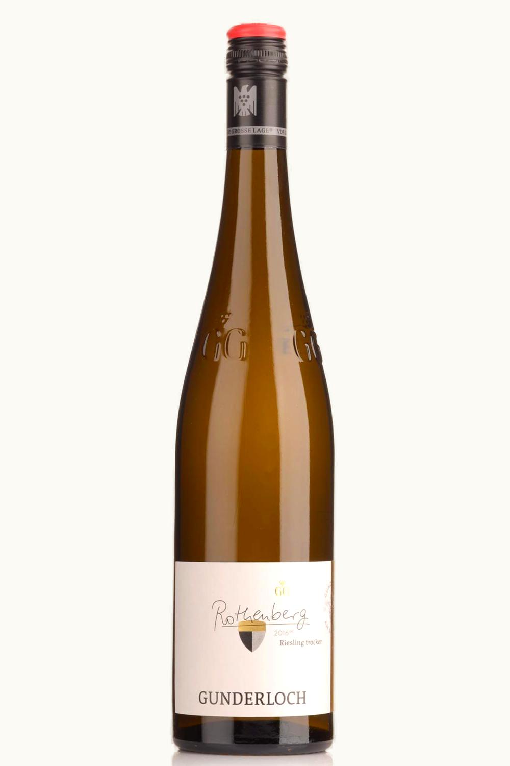 Gunderloch Gunderloch Rotenberg Riesling Großes Gewächs Nacken Rheinterrasse Rheinhessen, 2016