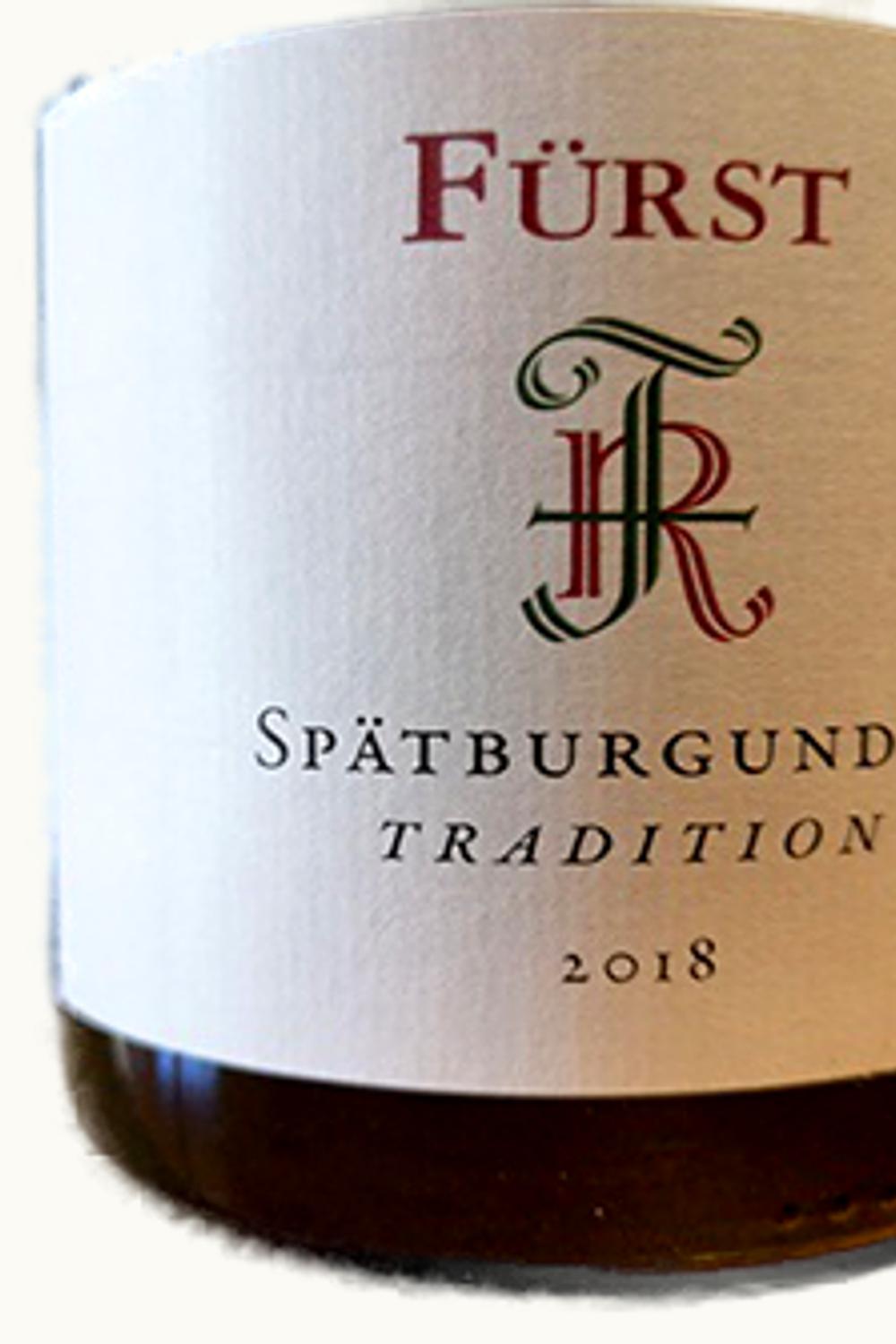 Rudolf Fürst Rudolf Fürst Bürgstadt Berg Spätburgunder Burgstadt Franken, 2016