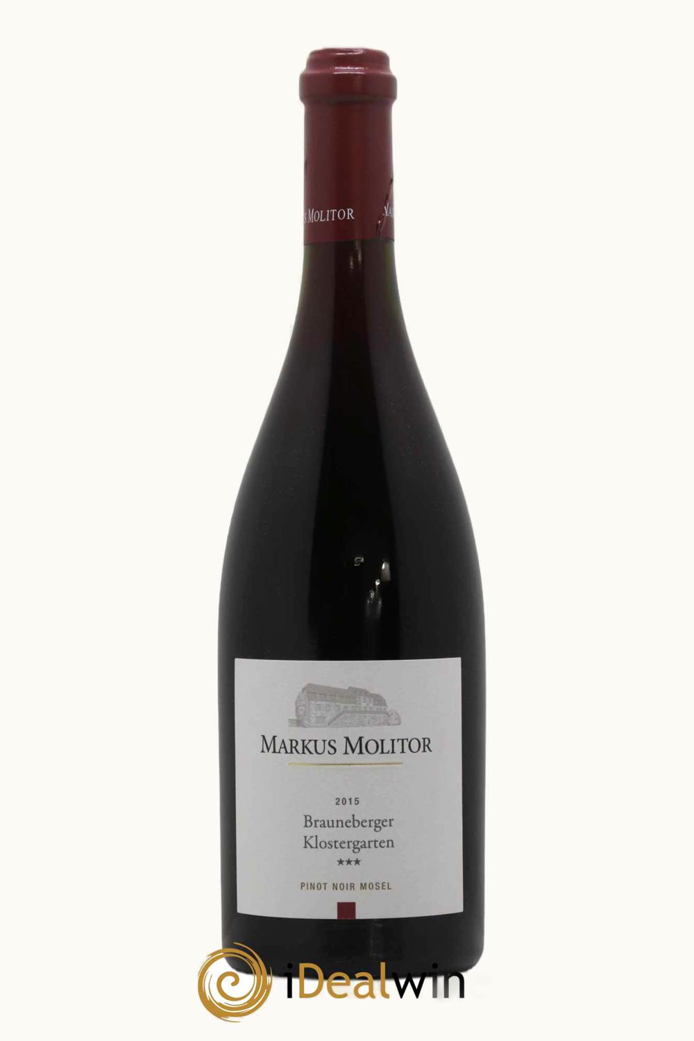 Markus Molitor Markus Molitor Klosterberg Pinot Noir Trocken Brauneberger Mosel, 2015