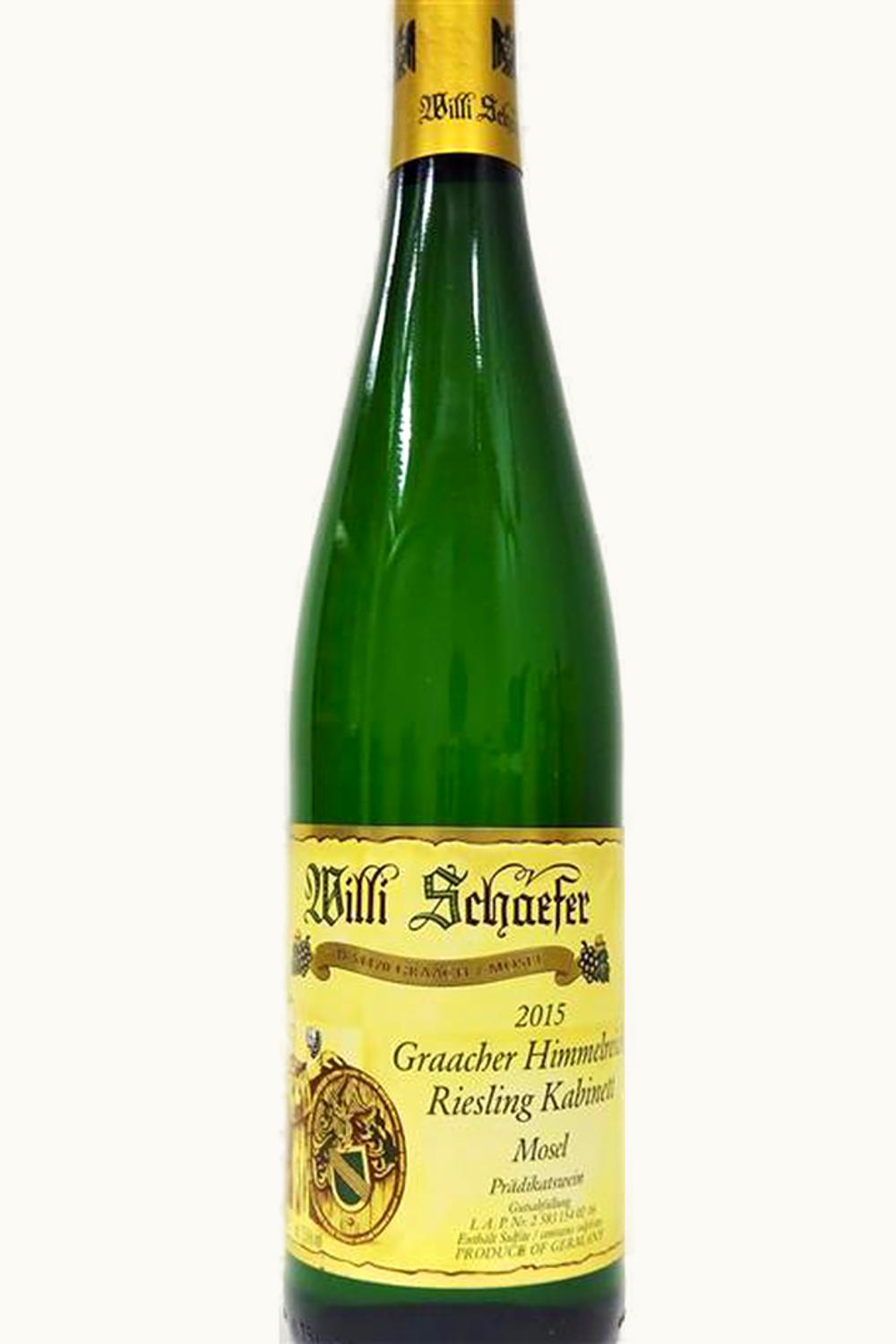 Willi Schaefer Willi Schaefer Himmelreich Riesling Kabinett Graach Mosel, 2015
