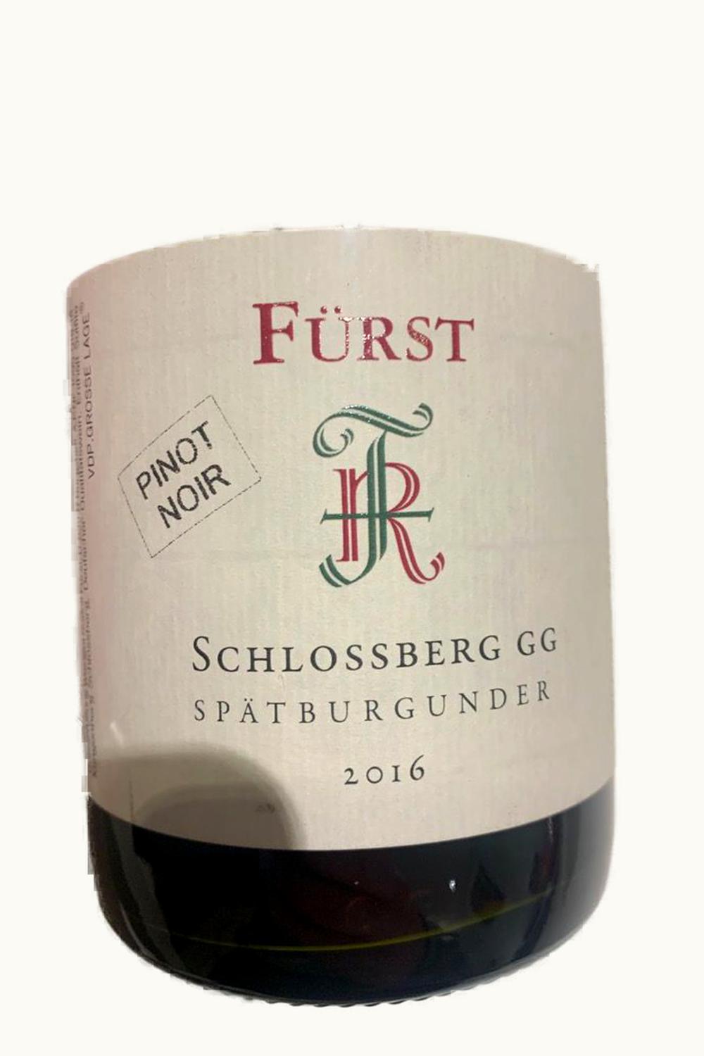 Rudolf Fürst Rudolf Fürst Schlossberg Spätburgunder Großes Gewächs Franken, 2015