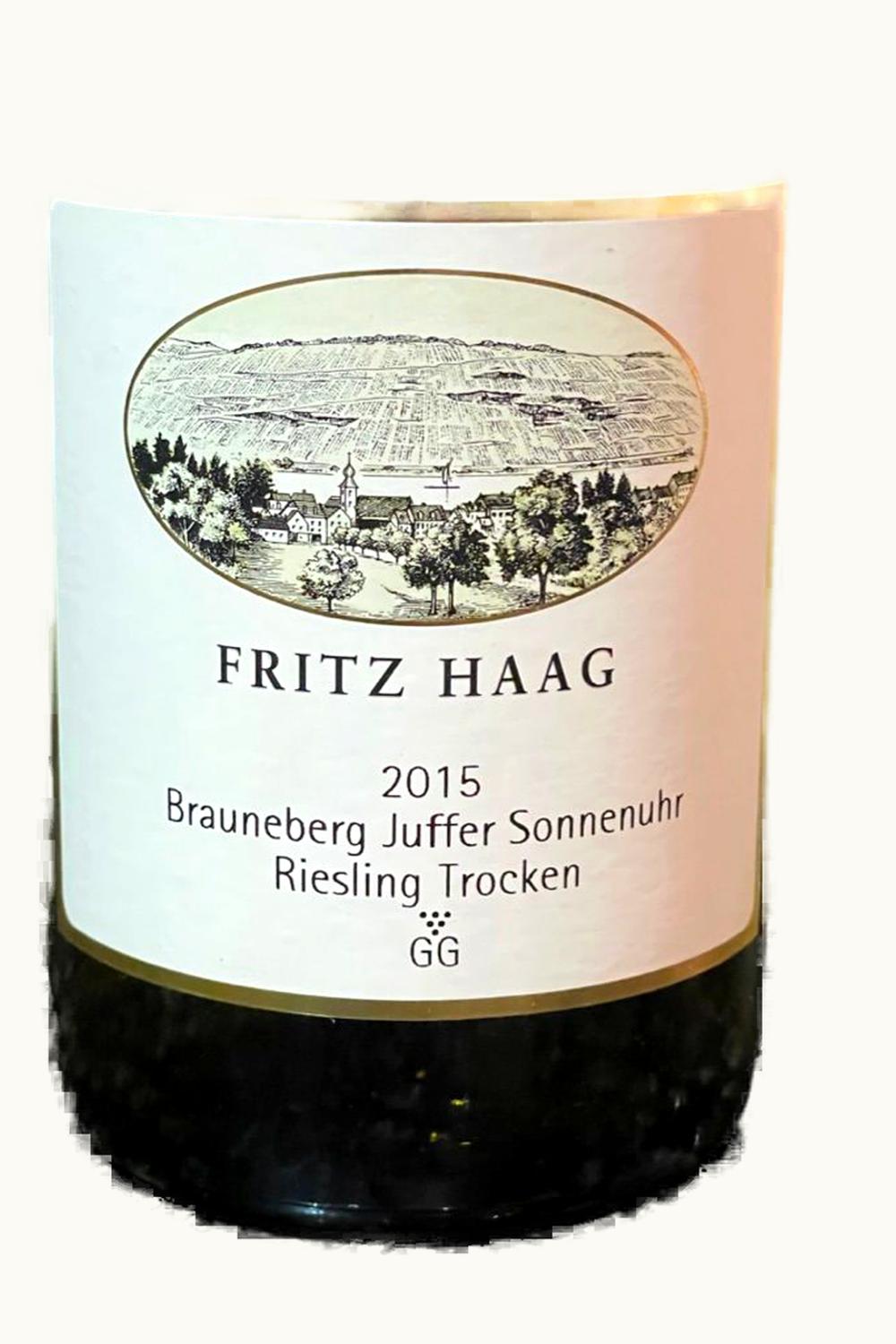 Fritz Haag Fritz Haag Juffer Sonnenuhr Riesling Großes Gewächs Brauneberger Mosel, 2015