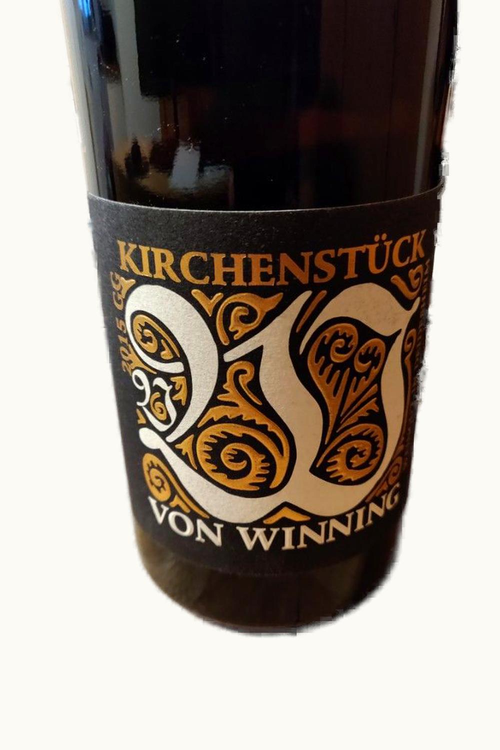 Winning Winning Kirchenstück Riesling Großes Gewächs Forst an der Weinstraße Pfalz, 2015