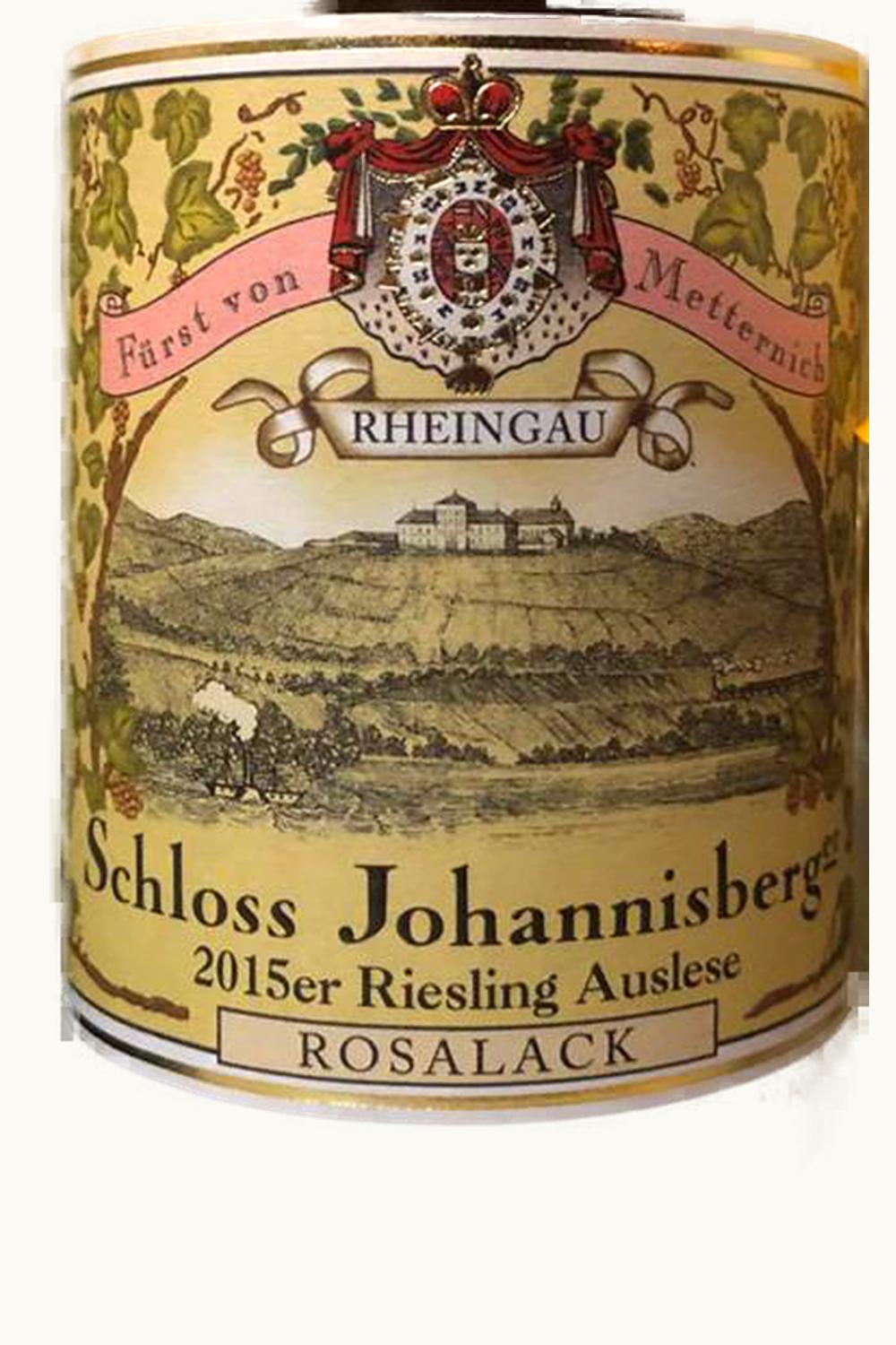 Schloss Reinhartshausen Schloss Reinhartshausen Rosalack Riesling Auslese Johannisberg Rheingau, 2015