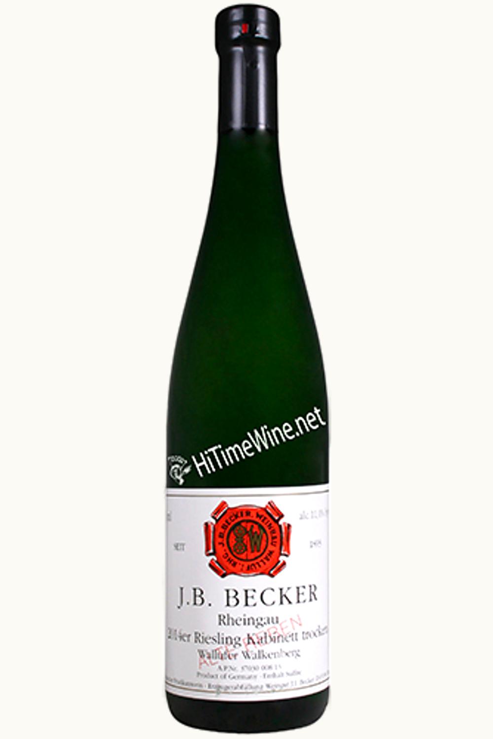 J.B. Becker J.B. Becker Wallufer Walkenberg Alte Reben Riesling Kabinett Trocken Walluf Rheingau, 2014