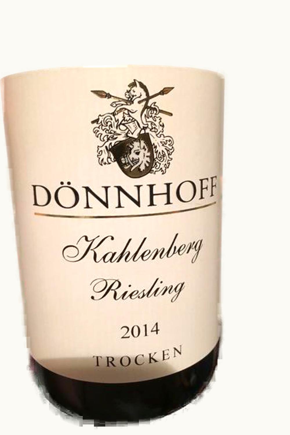 Dönnhoff Dönnhoff Kreuznacher Kahlenberg Riesling Trocken Nahe, 2014