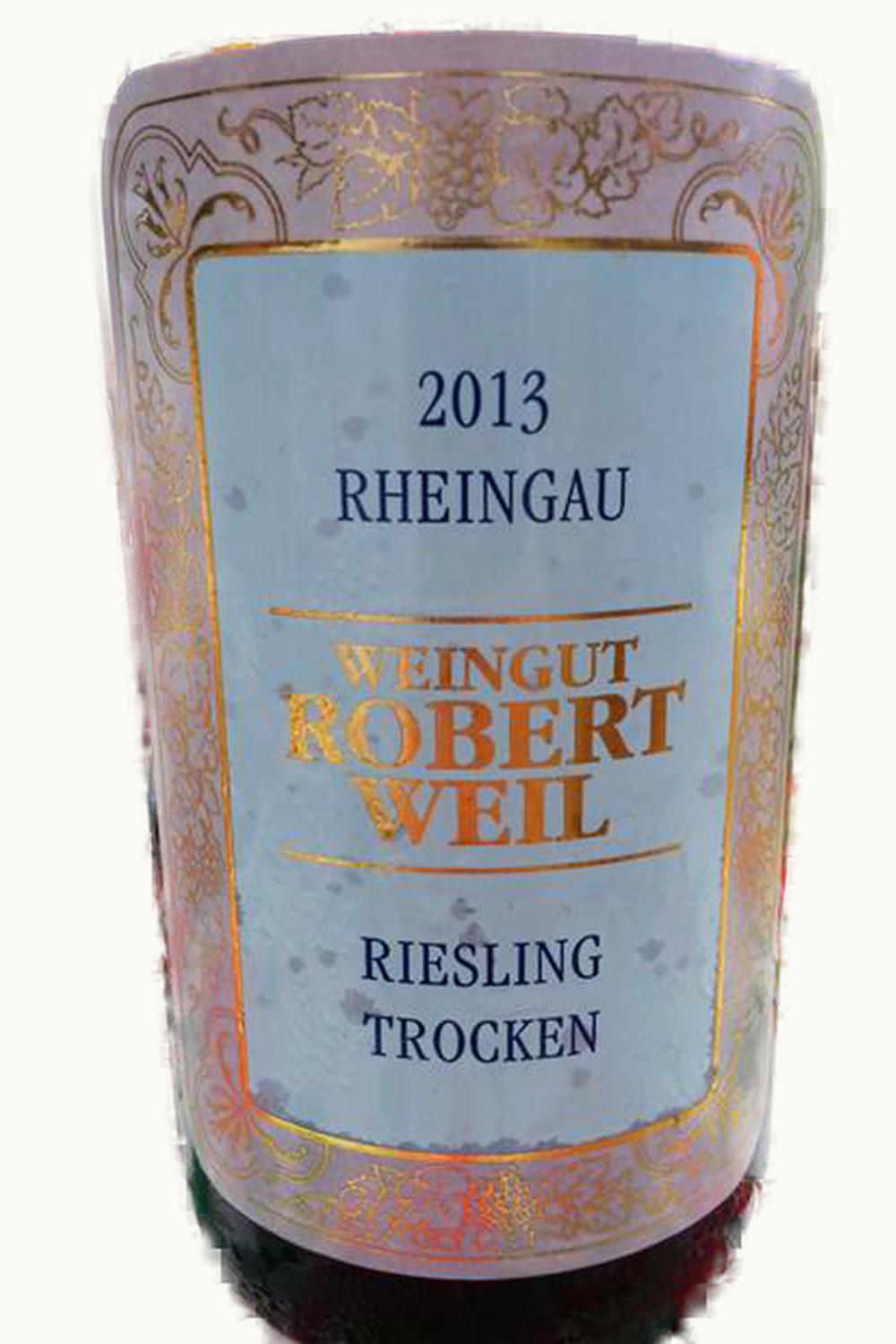 Robert Weil Robert Weil Riesling Trocken Rheingau, 2013