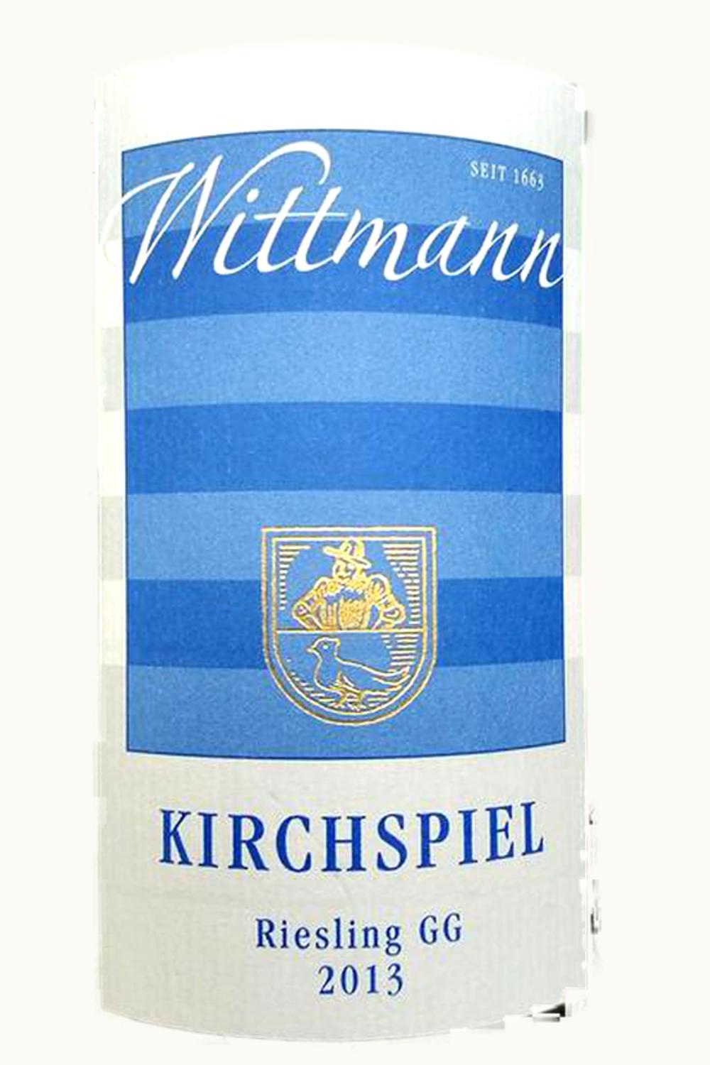 Wittmann Wittmann Kirchspiel Riesling Großes Gewächs Westhof Rheinessen, 2013