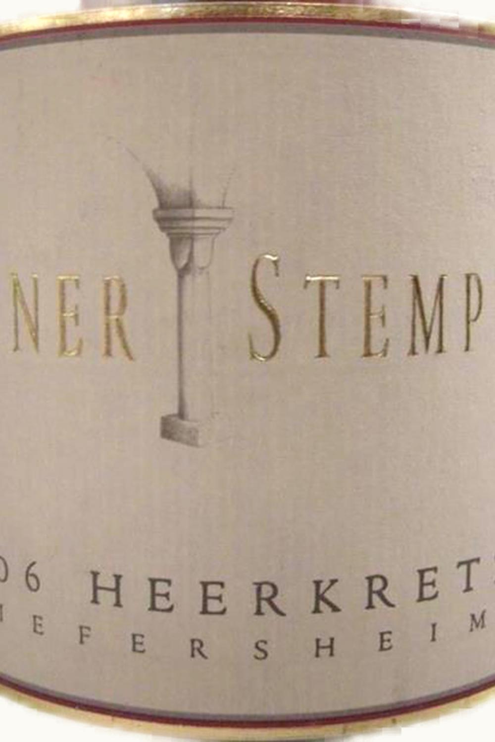 Wagner-Stempel Wagner-Stempel Heerkretz Riesling Großes Gewächs Siefersheim Rheinessen, 2013