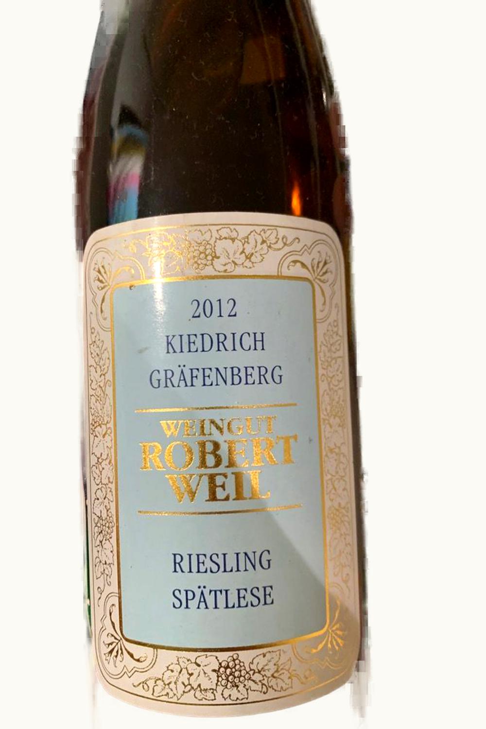 Robert Weil Robert Weil Riesling Spätlese Rheingau Germany, 2012