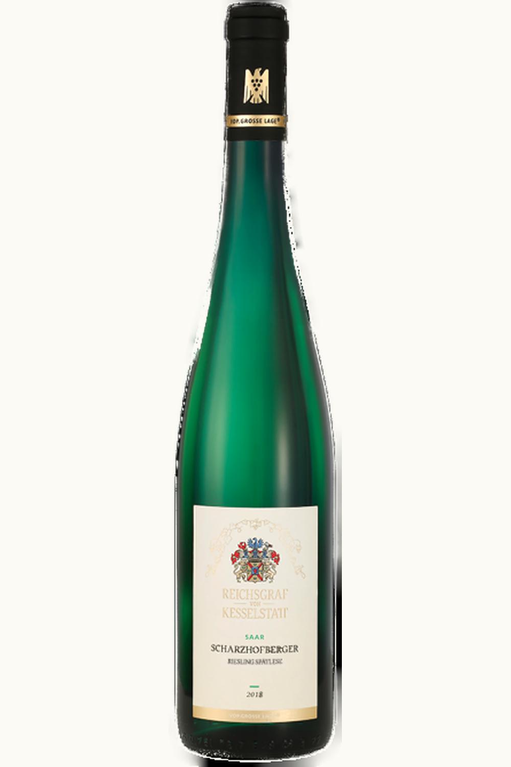 Reichsgraf von Kesselstatt Reichsgraf von Kesselstatt Scharzhofberger Riesling Spätlese Wiltingen Saar Mosel Germany, 2012