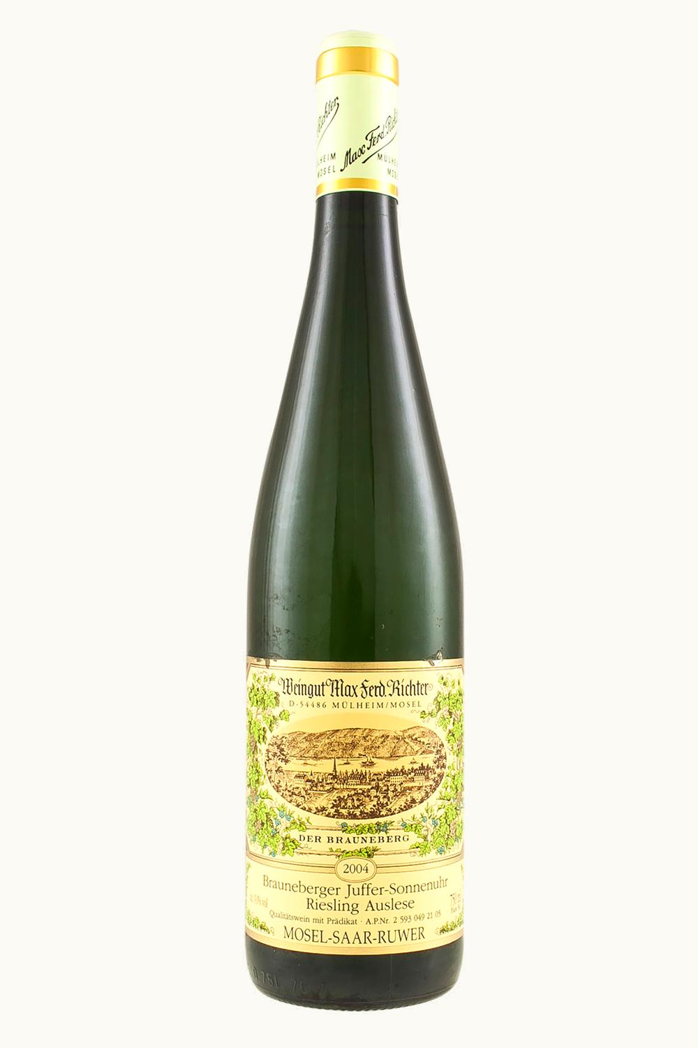 Max Ferd. Richter Max Ferd. Richter Juffer-Sonnenuhr Riesling Auslese Brauneberger Mosel Germany, 2012