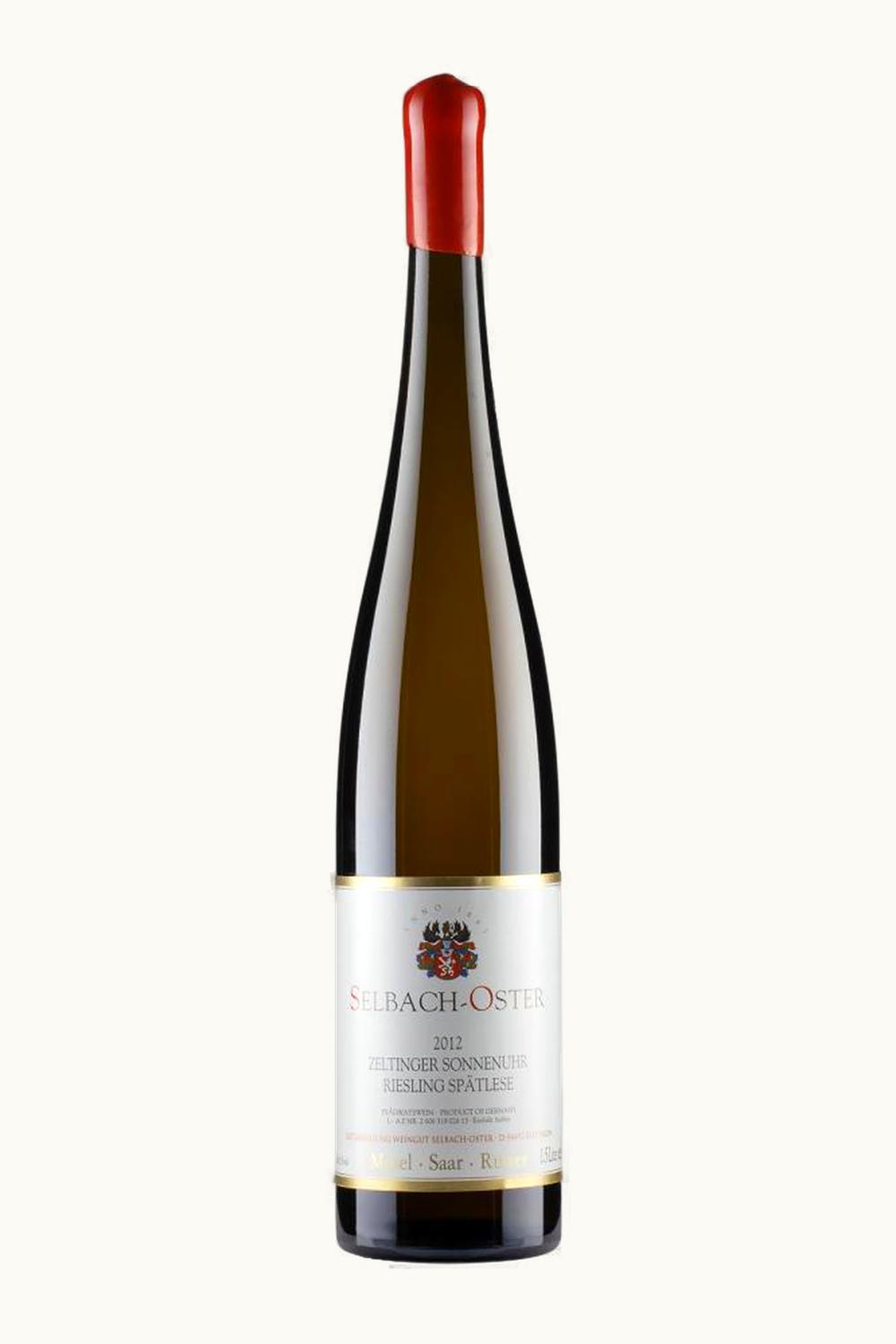 Selbach-Oster Selbach-Oster Zeltinger Sonnenuhr Riesling Spätlese Rachtig Mosel Germany, 2012