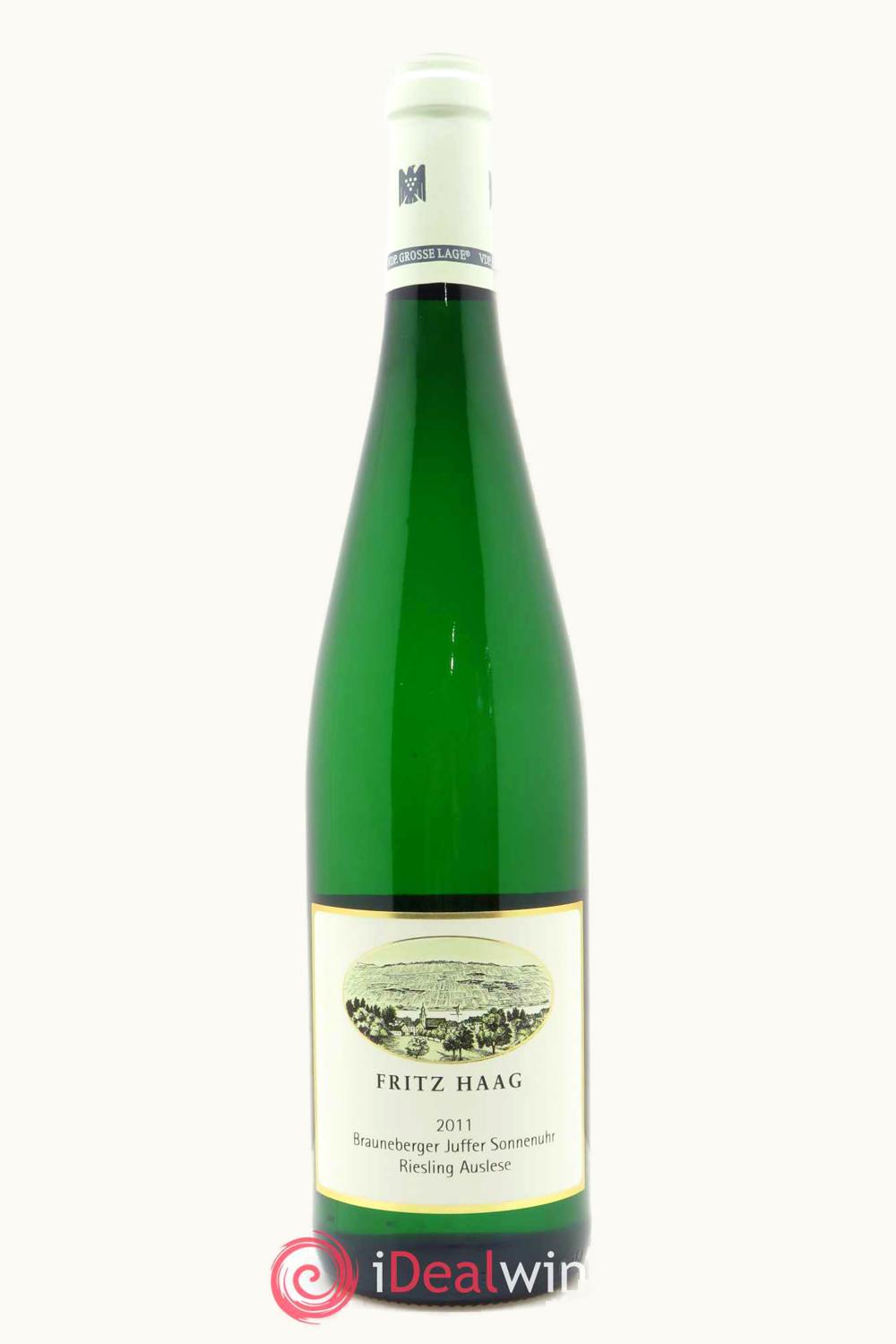 Fritz Haag Fritz Haag Juffer Sonnenuhr Riesling Auslese Gold Cap Brauneberger Mosel Germany, 2011 UZ0670118