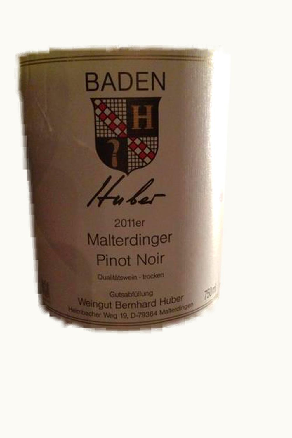Bernhard Huber Bernhard Huber Malterdinger Spätburgunder Trocken Baden Germany, 2011 UZ0670136