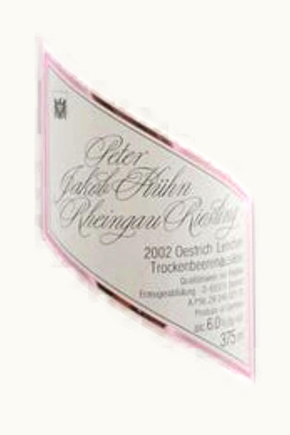 Peter Jakob Kühn Peter Jakob Kühn Doosberg Riesling Großes Gewächs Oestrich Rheingau Germany, 2011