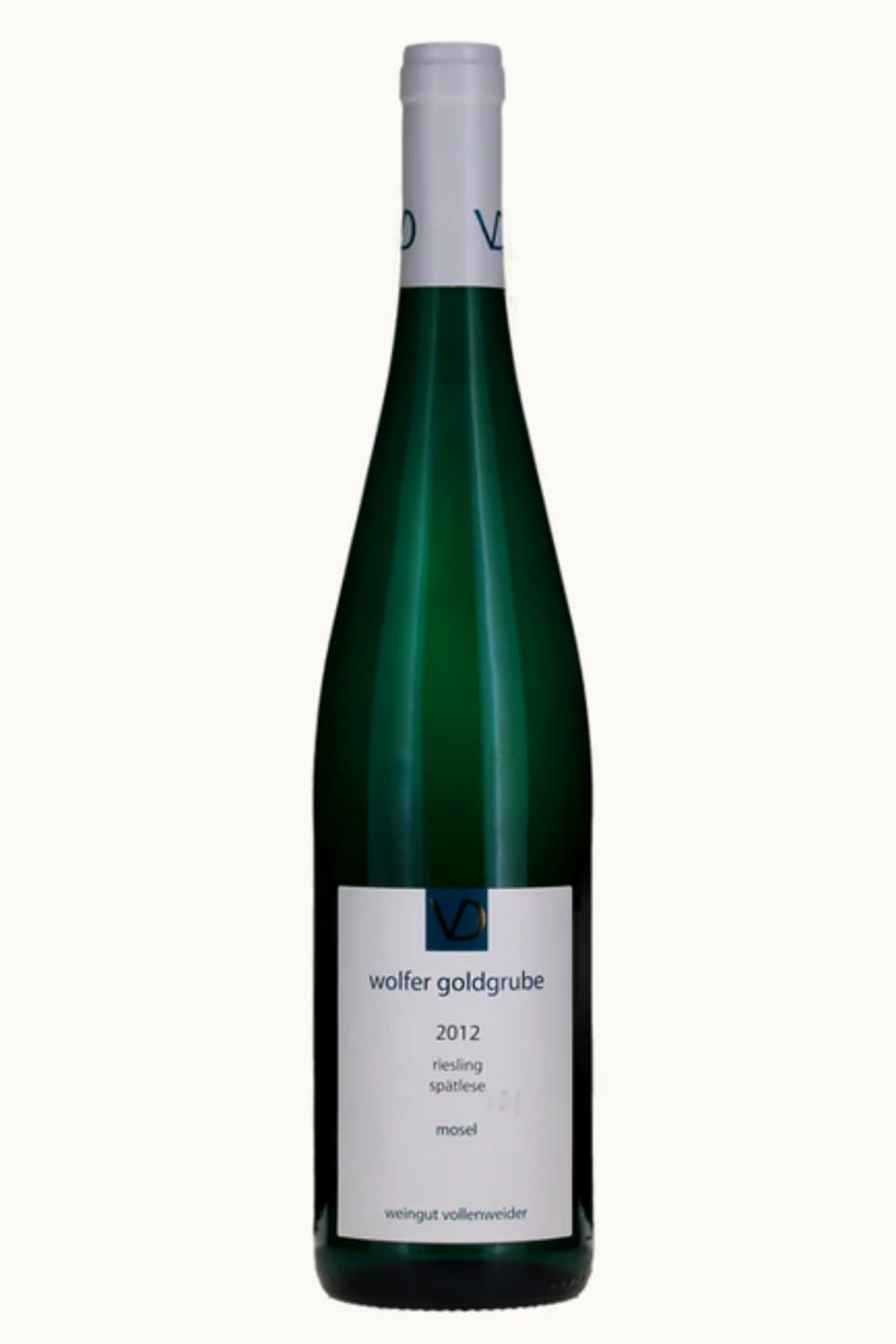 Daniel Vollenweider Daniel Vollenweider Wolffer Goldgrube Riesling Spätlese Mosel Germany, 2011