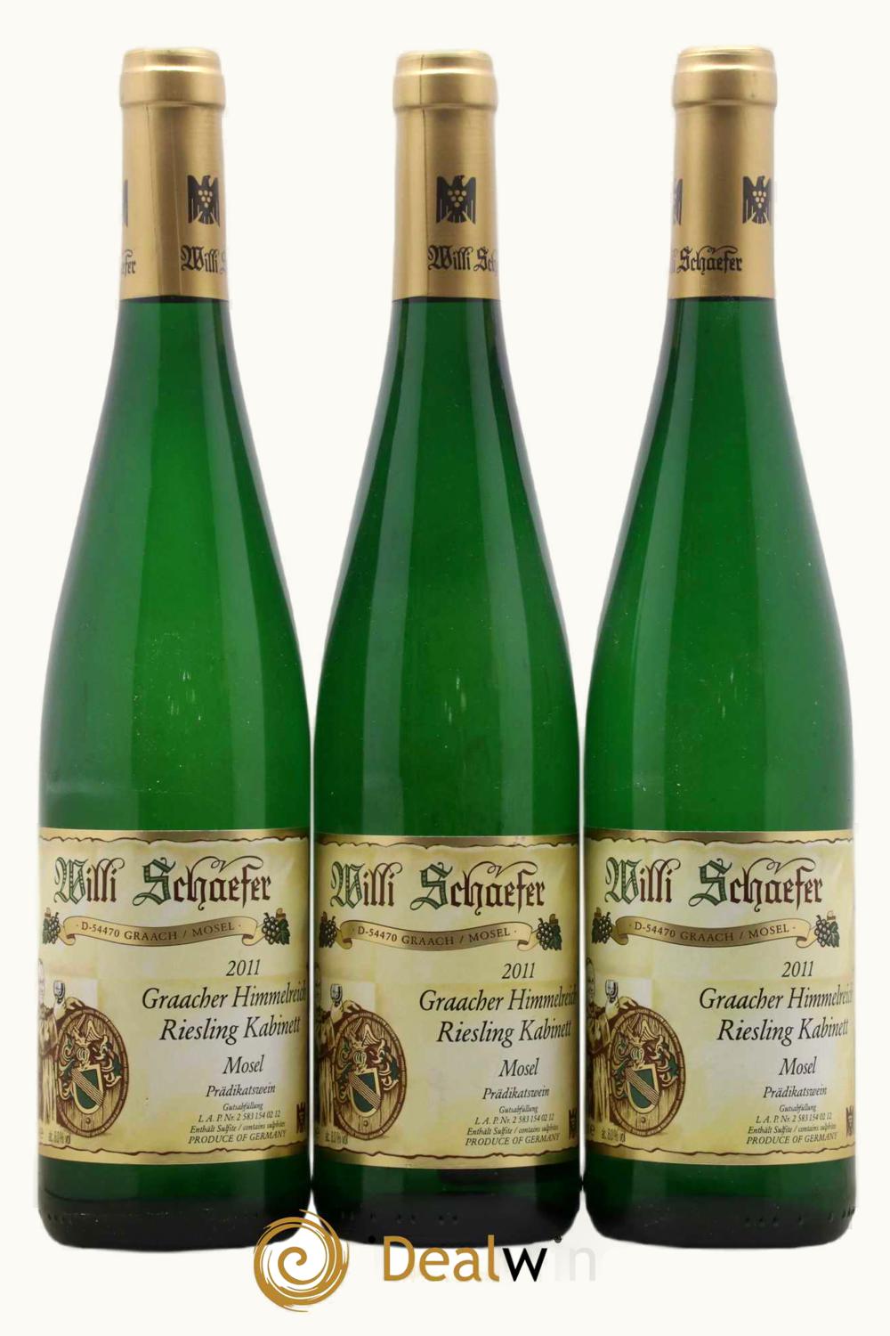 Willi Schaefer Willi Schaefer Himmelreich Riesling Kabinett Graach Mosel Germany, 2011
