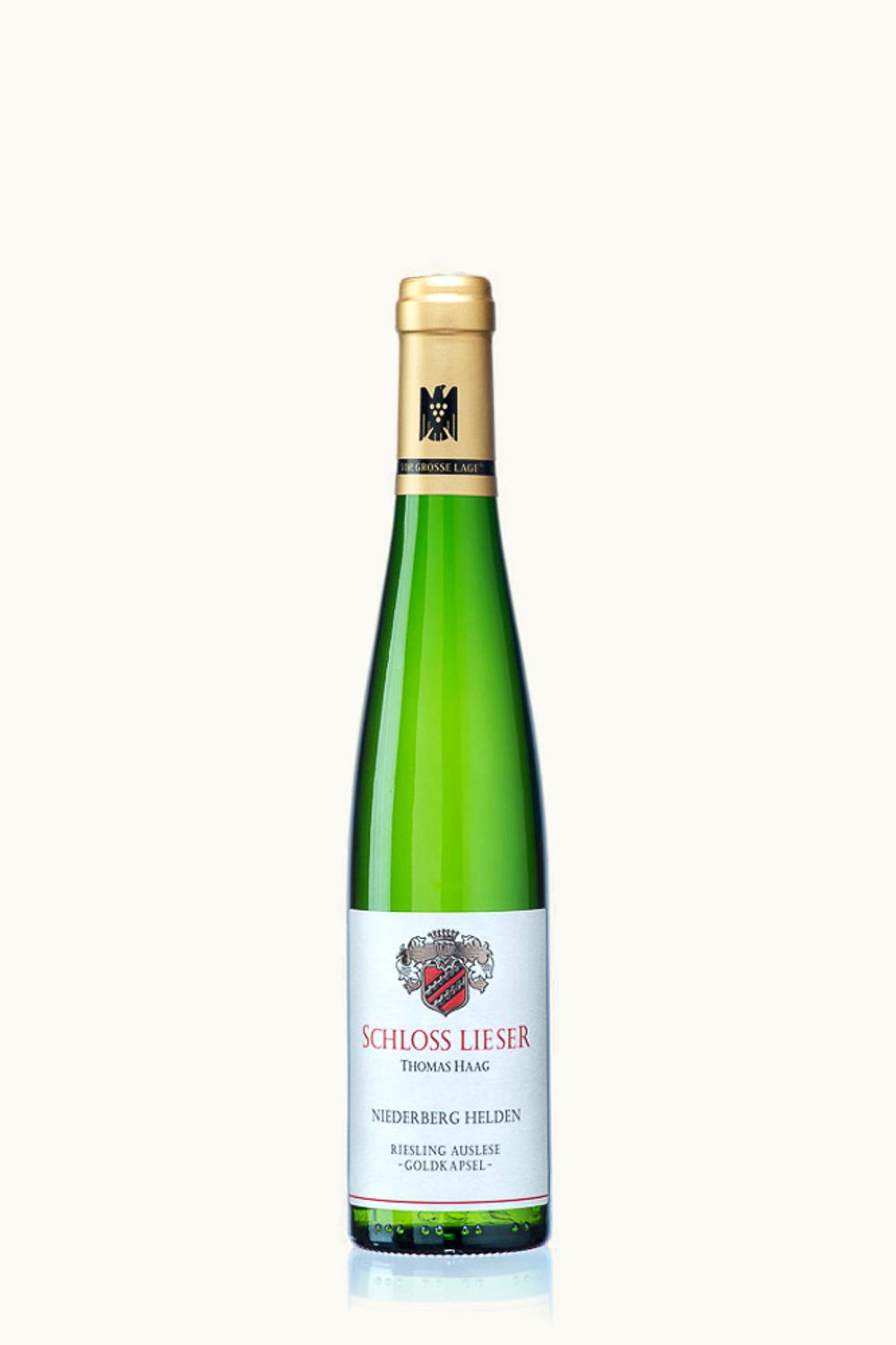 Schloss Lieser Schloss Lieser Thomas Haag Niederberg Helden Riesling Auslese Gold Cap Bernkasteler Mosel Germany, 2011