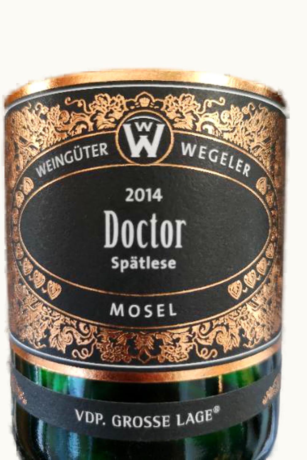 Wegeler Wegeler Doctor Riesling Spätlese Bernkasteler Mosel Germany, 2011