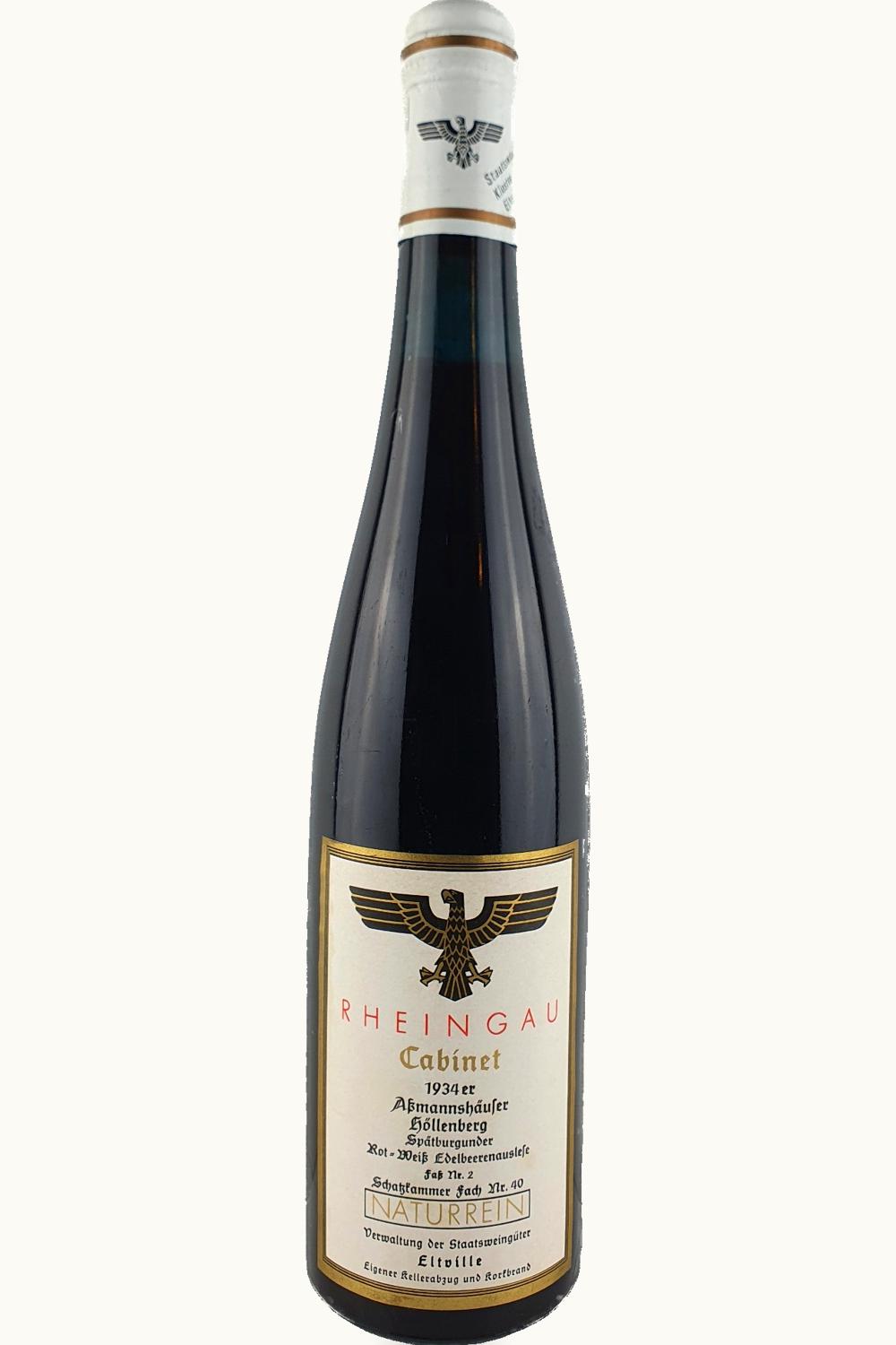 Verwaltung Staat Eltville Verwaltung Staat Eltville Steinberg Riesling TBA Erbach Rheingau Germany, 2011