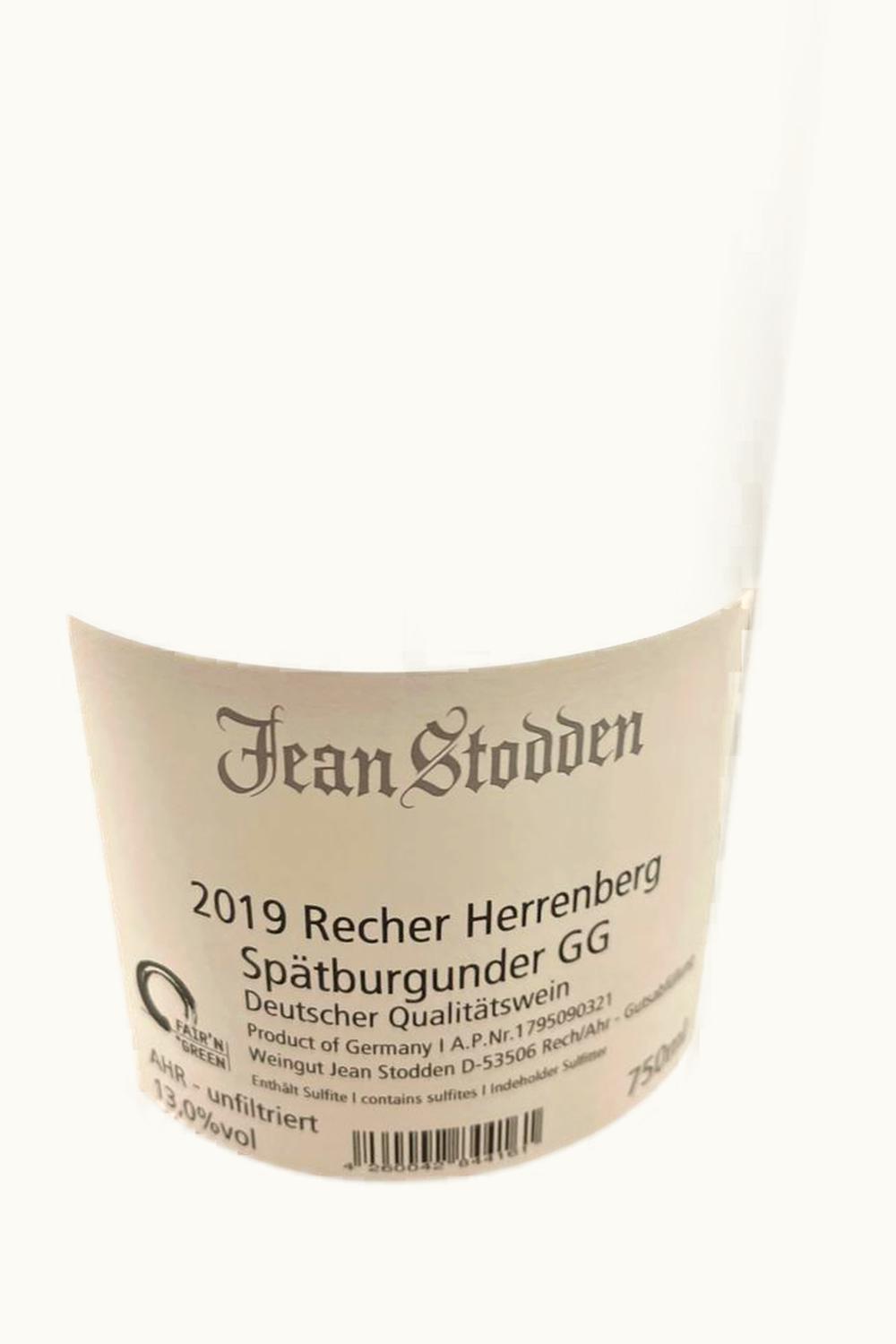 Jean Stodden Jean Stodden Recher Herrenberg Spätburgunder Großes Gewächs Rech Ahr Germany, 2011