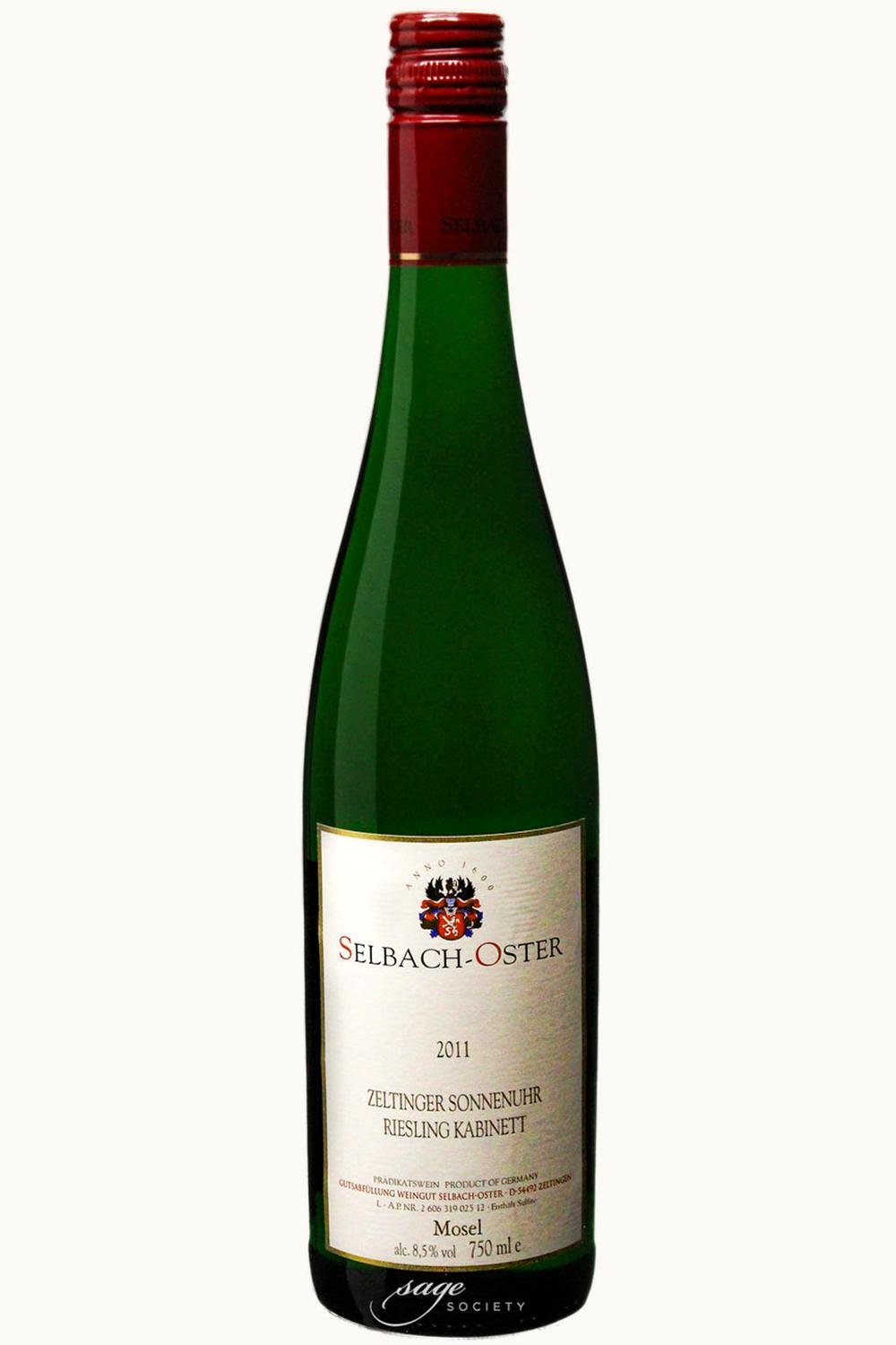 Selbach-Oster Selbach-Oster Zeltinger Sonnenuhr Riesling Spätlese Rachtig Mosel Germany, 2011