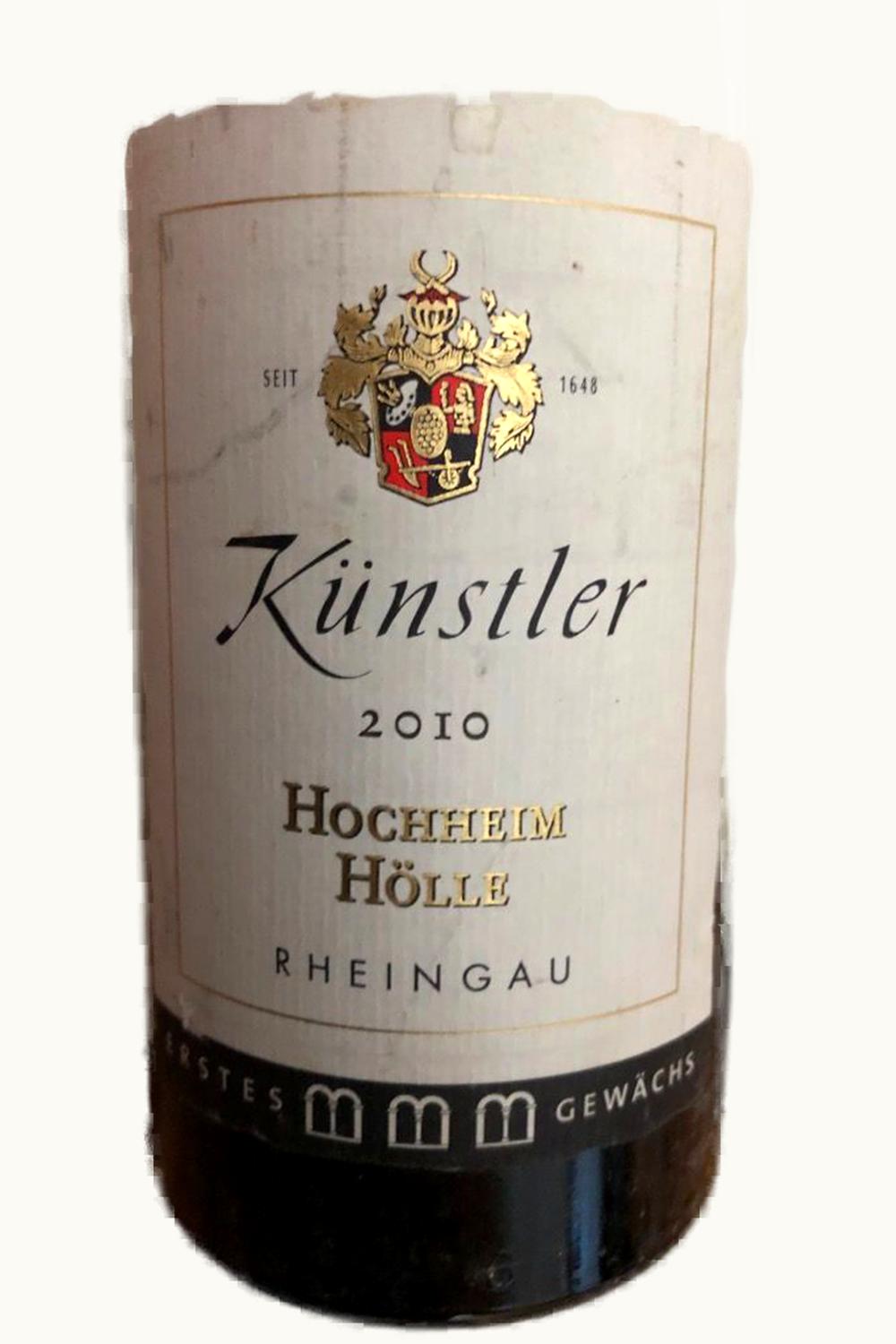 Künstler Künstler Hochheim Holle Riesling Großes Gewächs Rheingau Germany, 2010