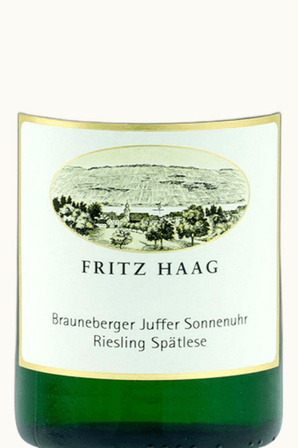 Fritz Haag Fritz Haag Juffer Sonnenuhr Riesling Spätlese Brauneberger Mosel Germany, 2010