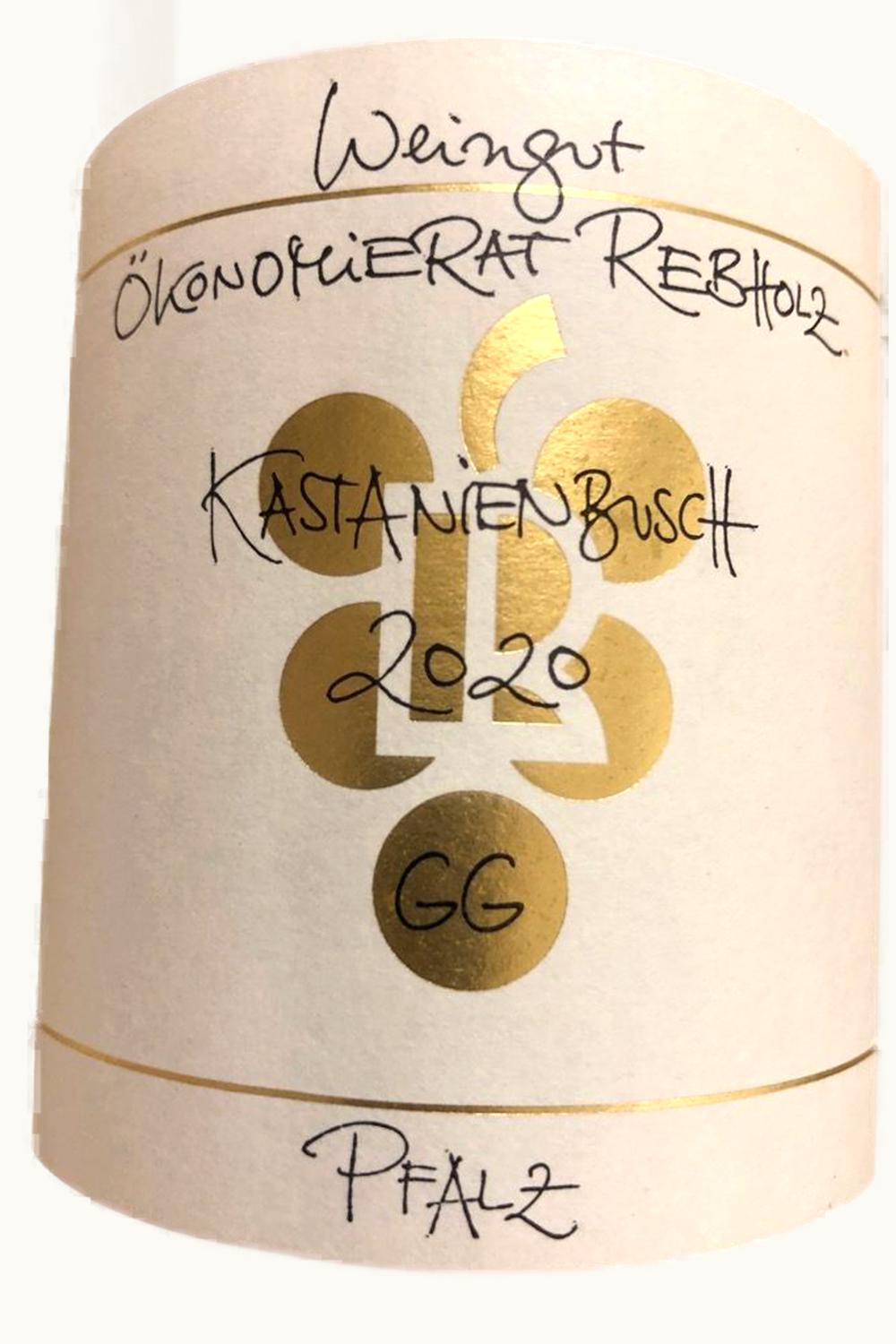 Ökonomierat Rebholz Ökonomierat Rebholz Kastanienbusch Riesling Großes Gewächs Birkweiler Pfalz Germany, 2010