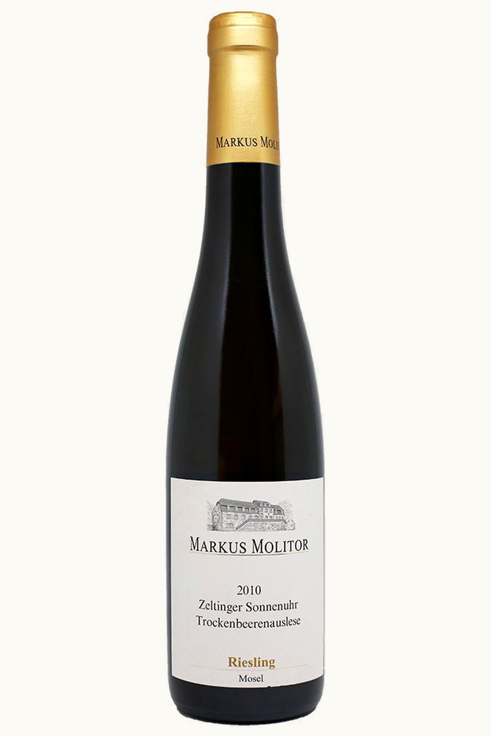 Markus Molitor Markus Molitor Zeltinger Sonnenuhr Riesling TBA Rachtig Mosel Germany, 2010