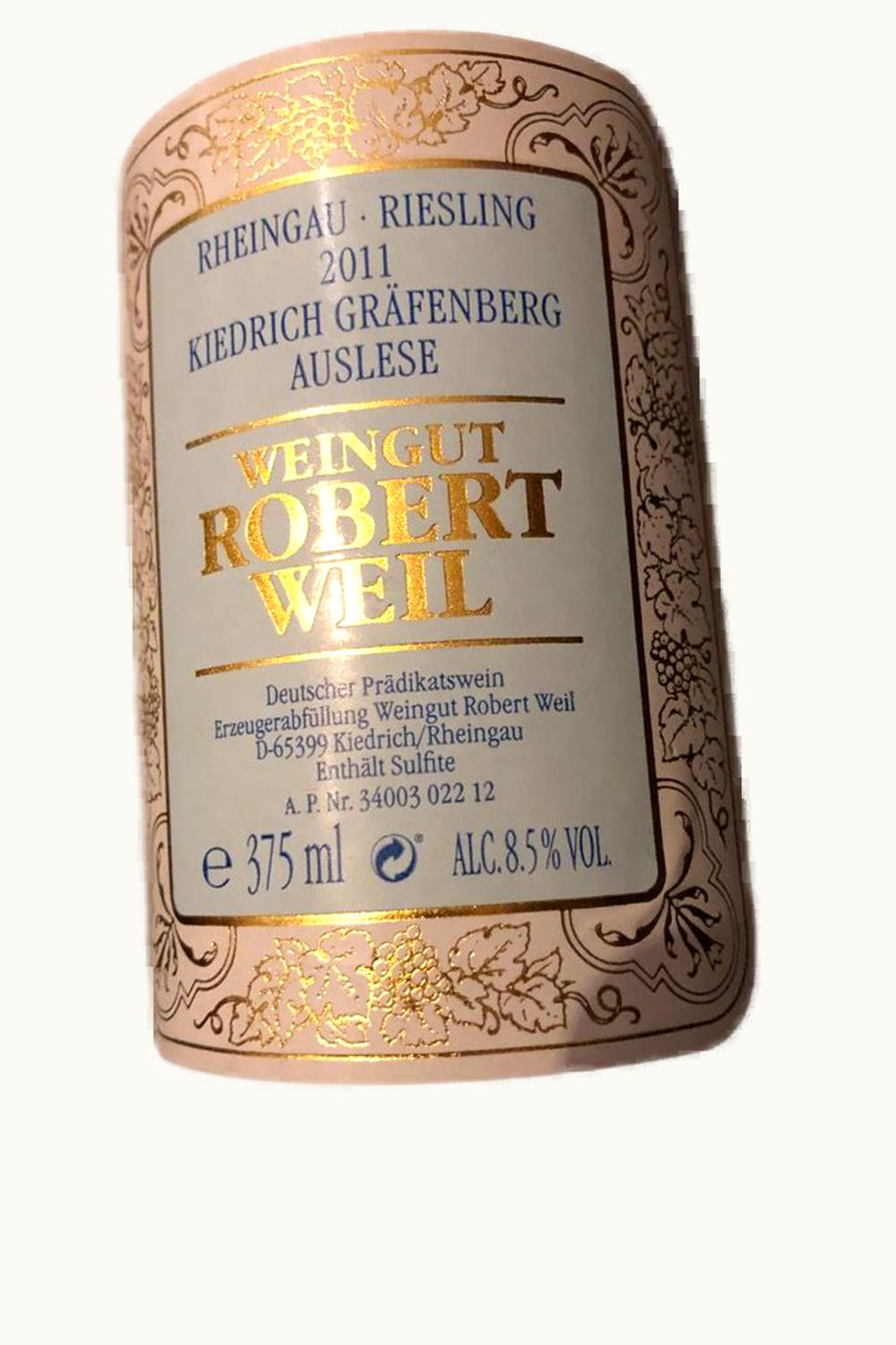 Robert Weil Robert Weil Kiedrich Gräfenberg Riesling Auslese Rheingau Germany, 2010