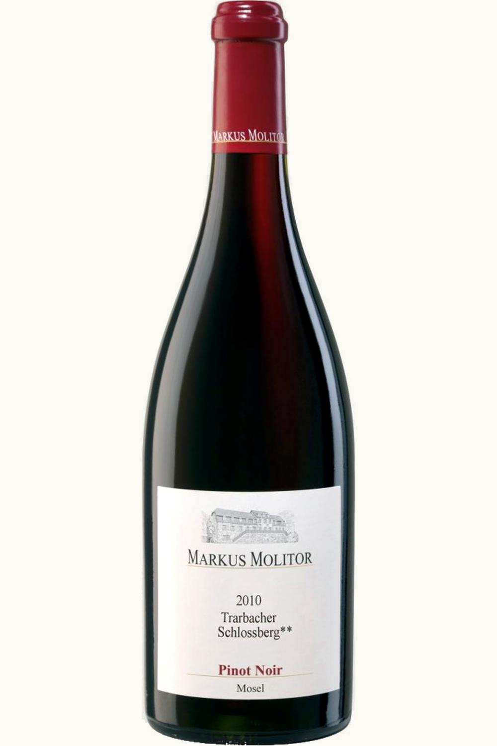 Markus Molitor Markus Molitor Trarbach Schlossberg Pinot Noir Spätburgunder Trocken Mosel Germany, 2010