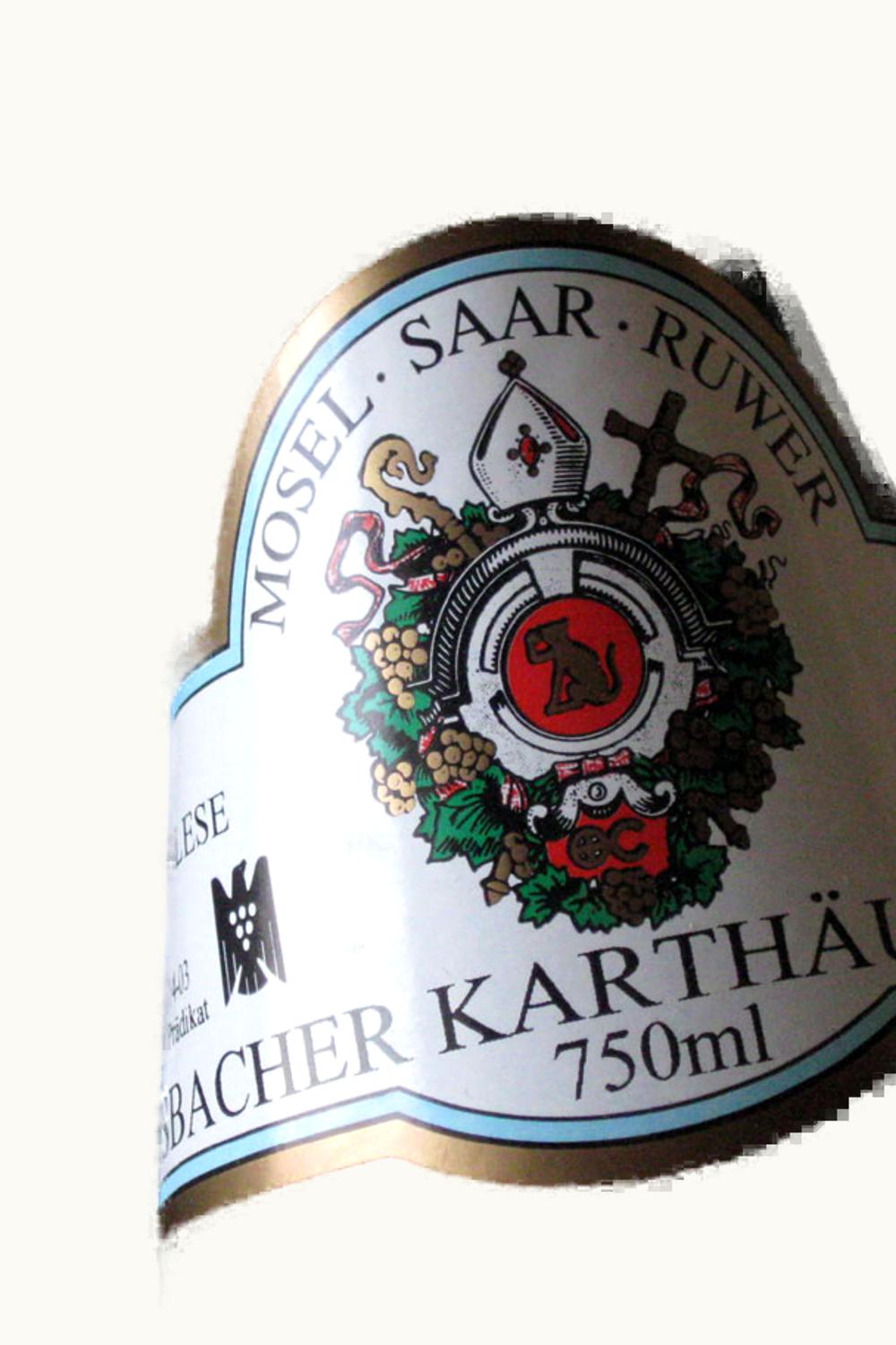 Karthäuserhof Karthäuserhof Eitelsbacher Karthäuserhofberg Riesling Auslese Ruwer Mosel Germany, 2010