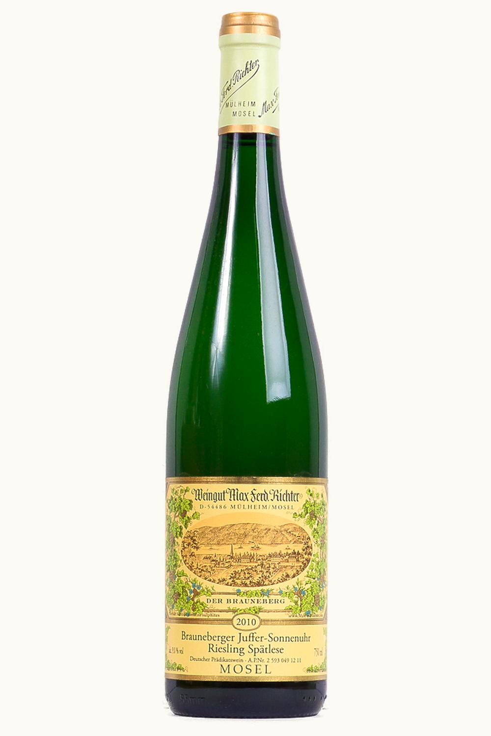 Max Ferd. Richter Max Ferd. Richter Juffer-Sonnenuhr Riesling Spätlese Brauneberger Mosel, 2010