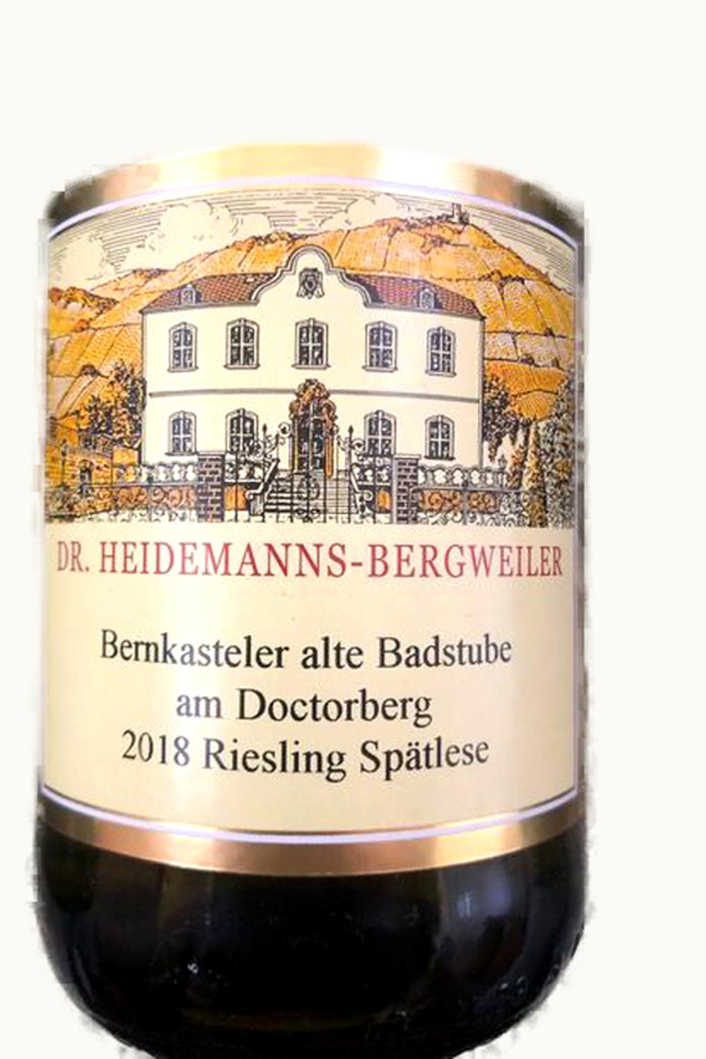 Dr. Heidemanns-Bergweiler Dr. Heidemanns-Bergweiler Alte Badstube am Doktorberg Riesling TBA, 2009