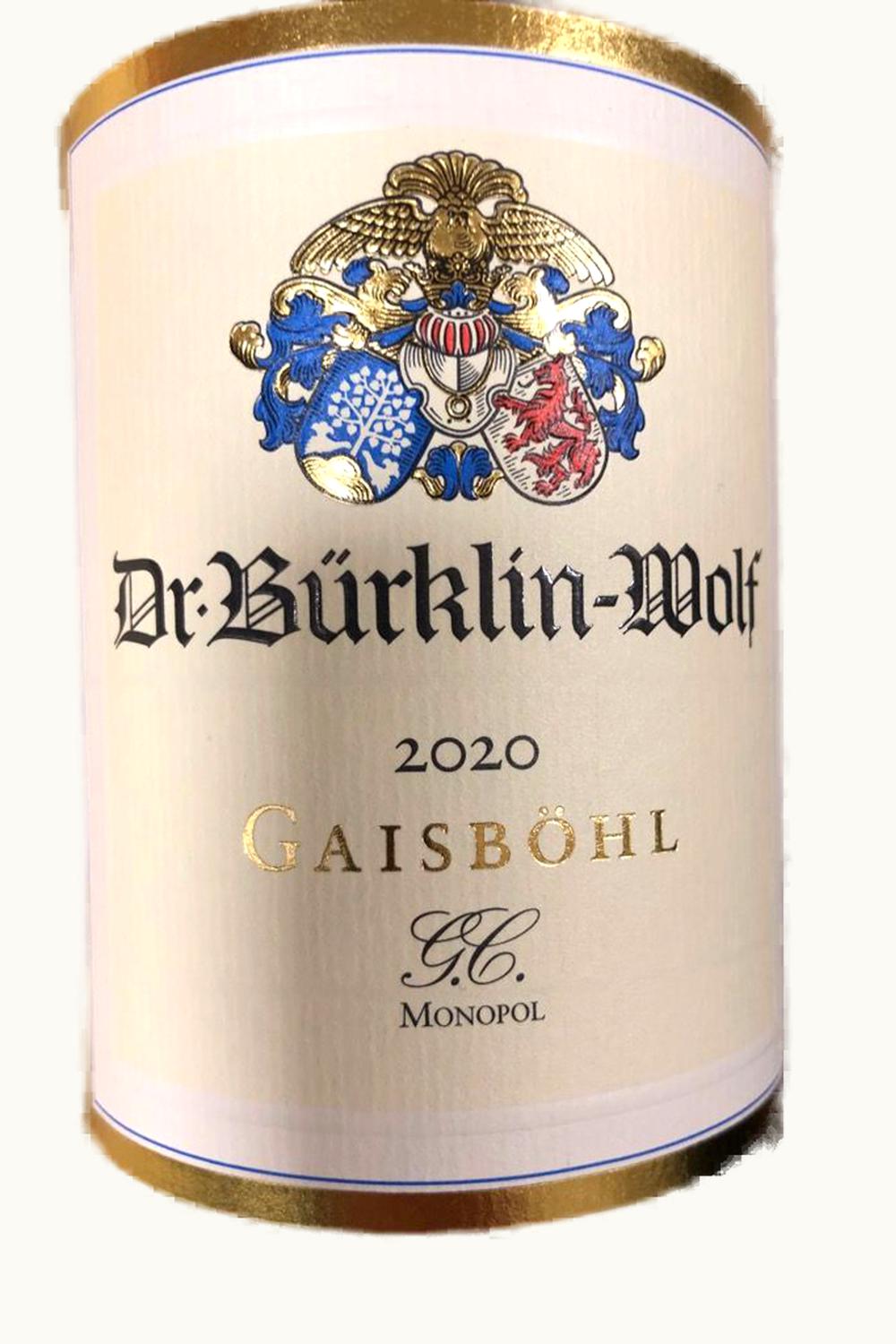 Dr. Bürklin-Wolf Dr. Bürklin-Wolf Gaisböhl G.C. Riesling, 2009