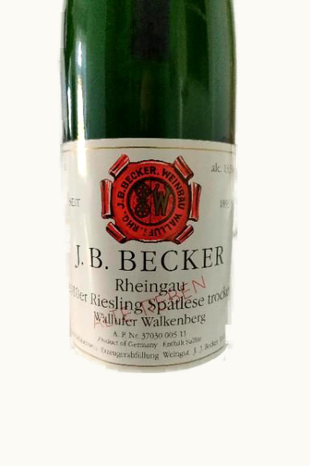 J.B. Becker J.B. Becker Walkenberg Alte Reben Riesling Spätlese Trocken, 2009